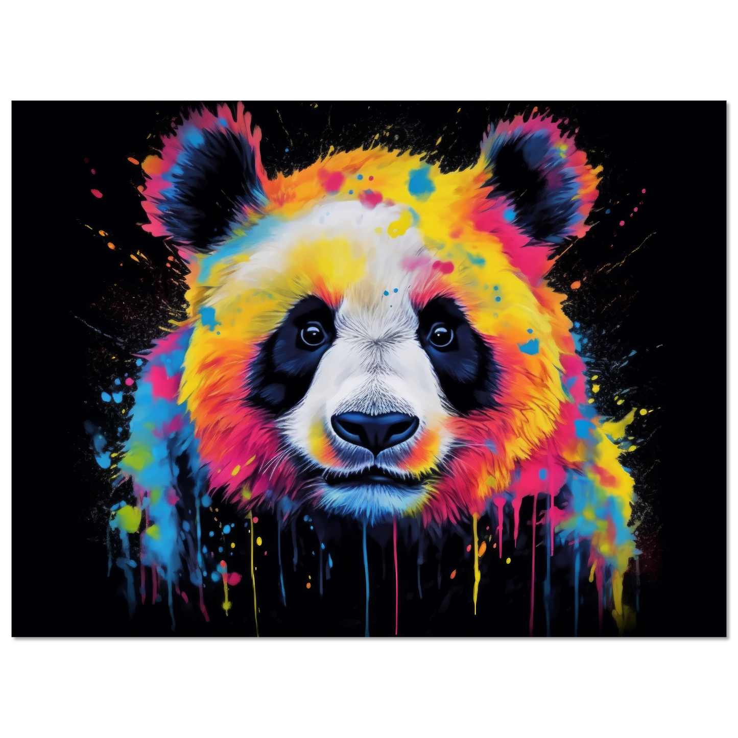 Panda Panda Bear Pop Art (WILD82)