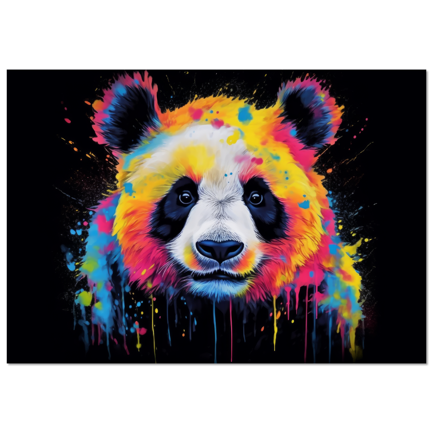 Panda Panda Bear Pop Art (WILD82)