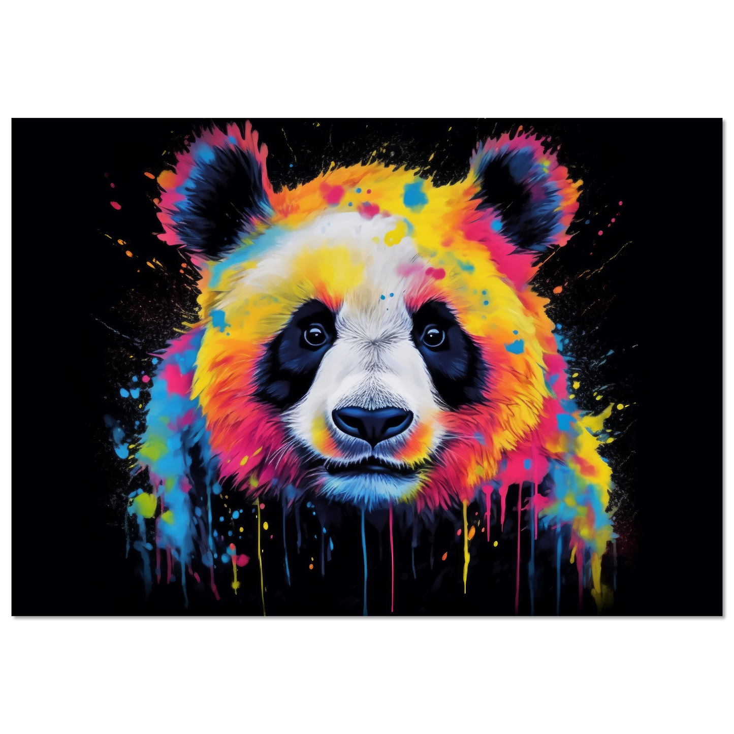 Panda Panda Bear Pop Art (WILD82)