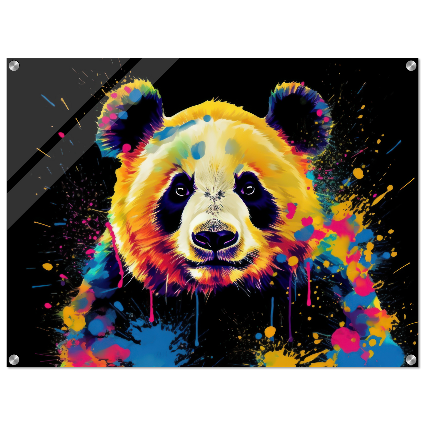 Panda Panda Bear Pop Art (WILD84)