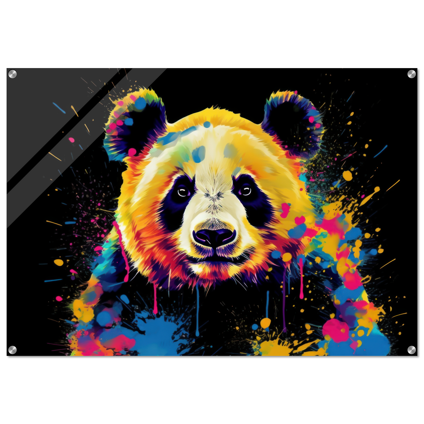 Panda Panda Bear Pop Art (WILD84)