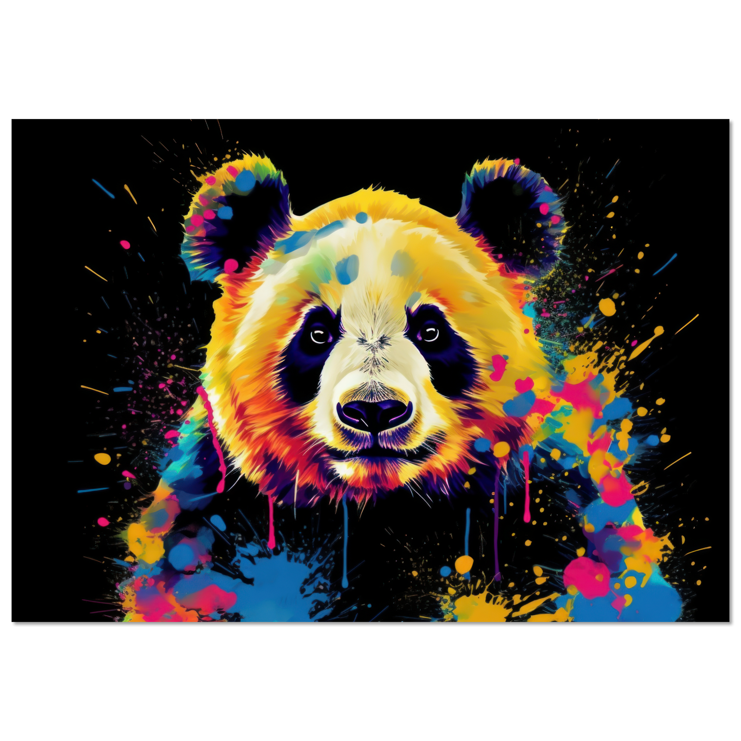 Panda Panda Bear Pop Art (WILD84)