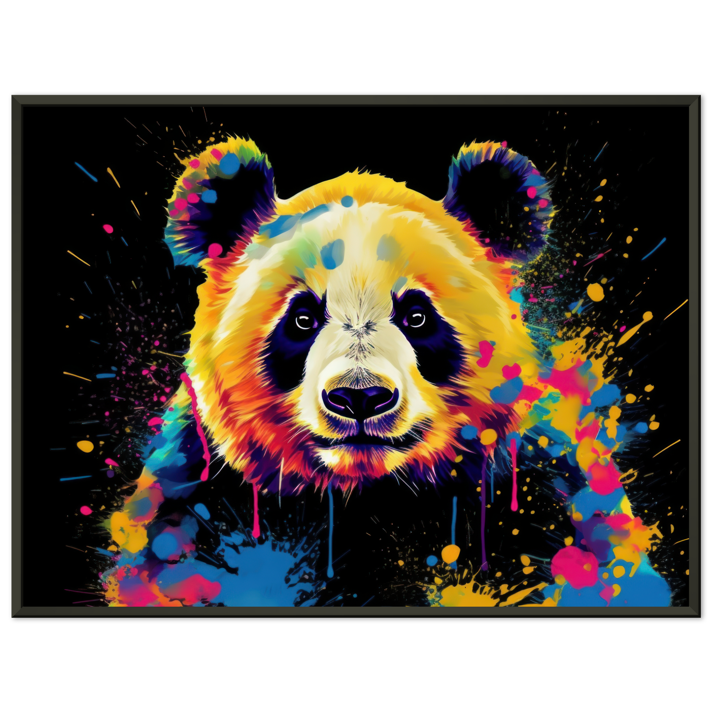 Panda Panda Bear Pop Art (WILD84)