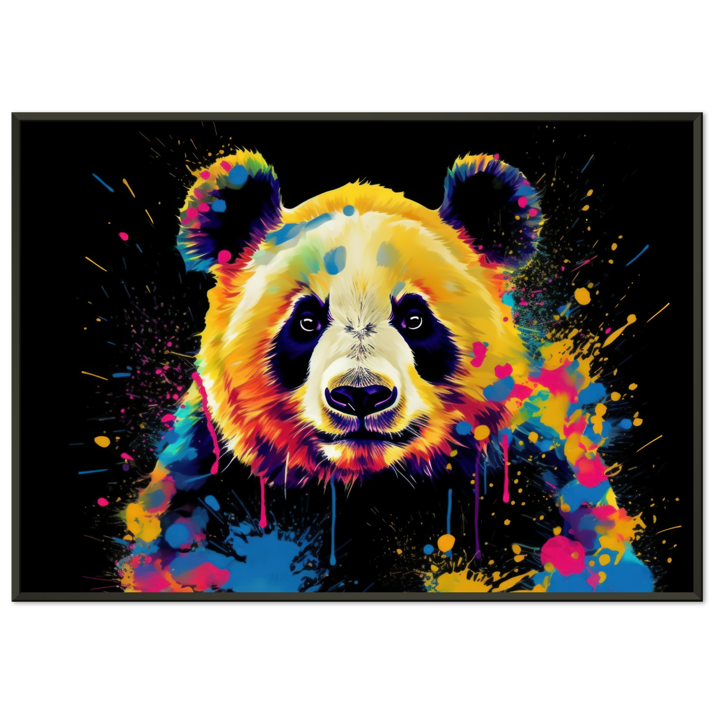 Panda Panda Bear Pop Art (WILD84)
