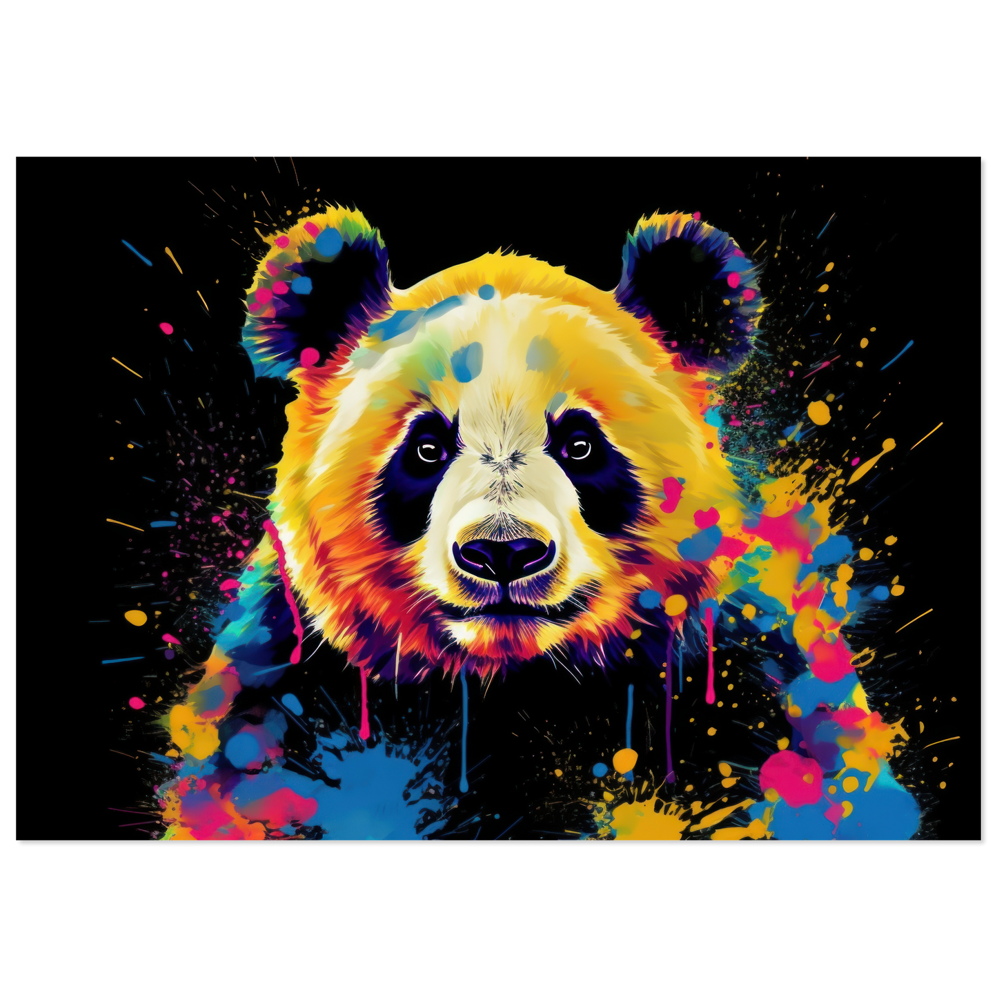 Panda Panda Bear Pop Art (WILD84)