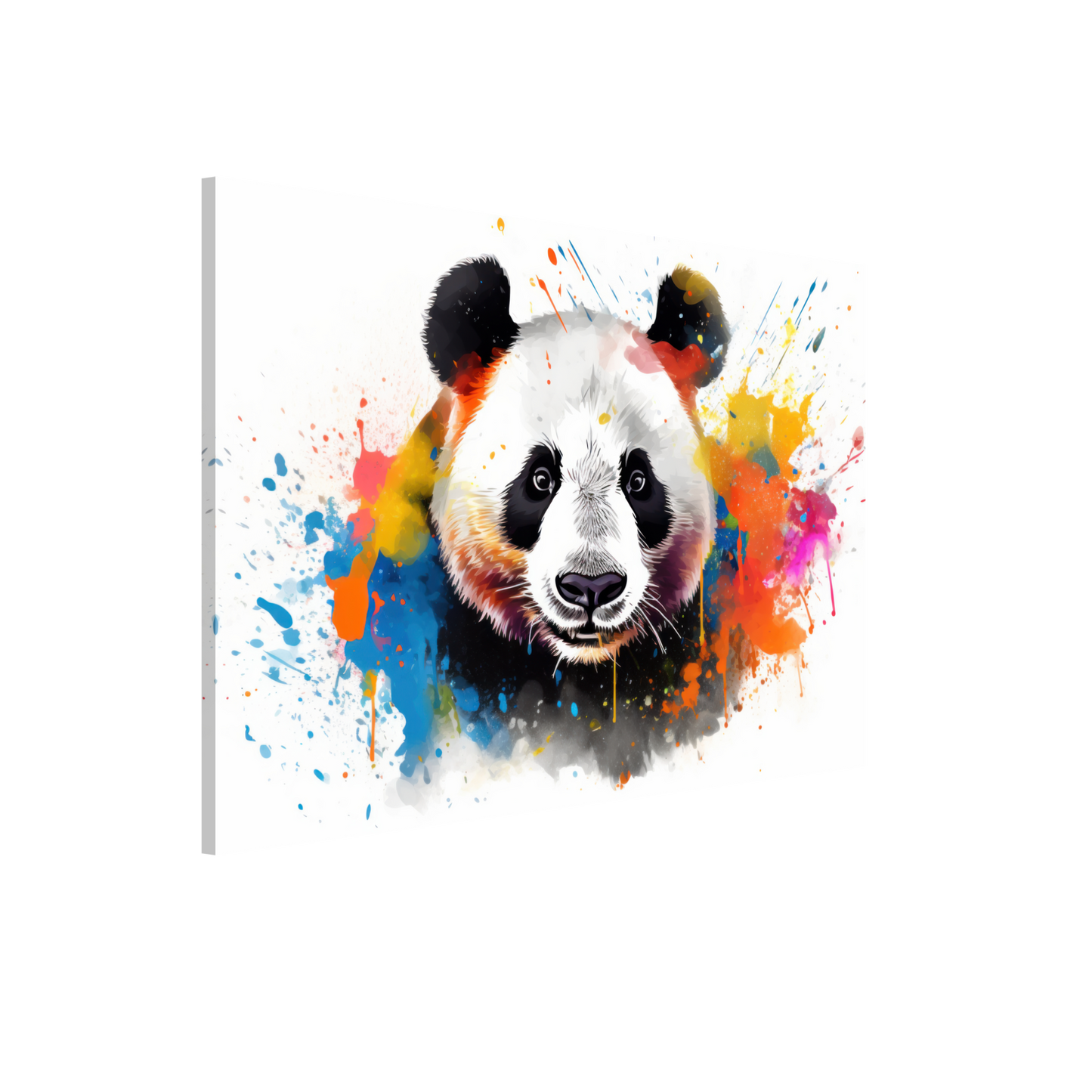 Panda Pandabär Pop-Art (WILD85)