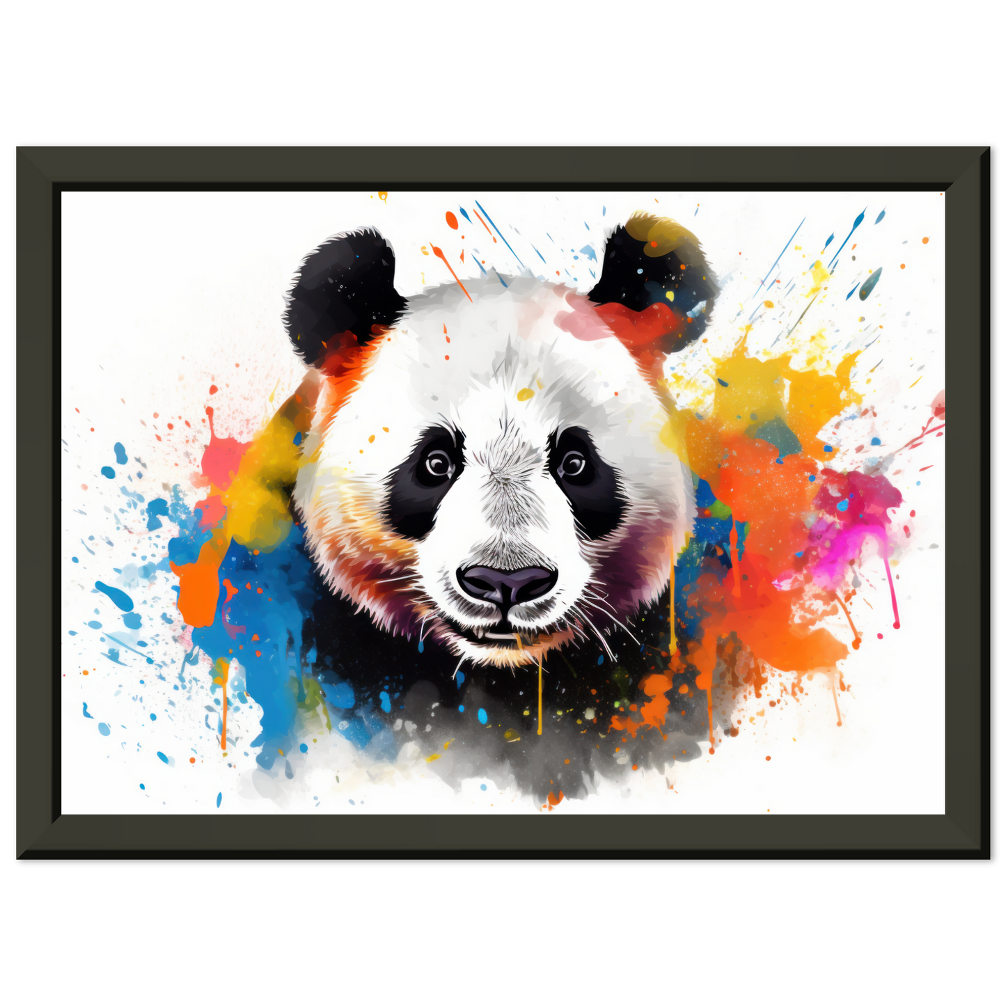 Panda Pandabär Pop-Art (WILD85)
