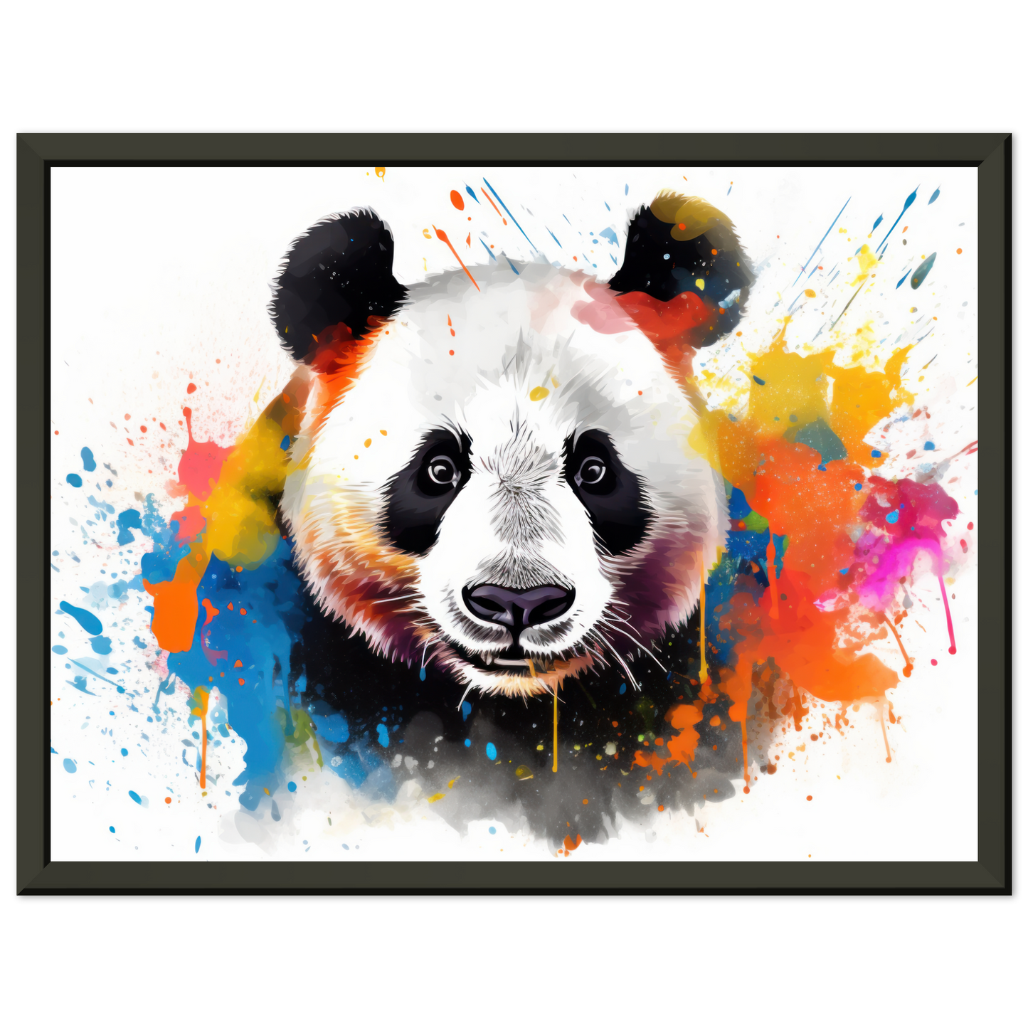 Panda Pandabär Pop-Art (WILD85)