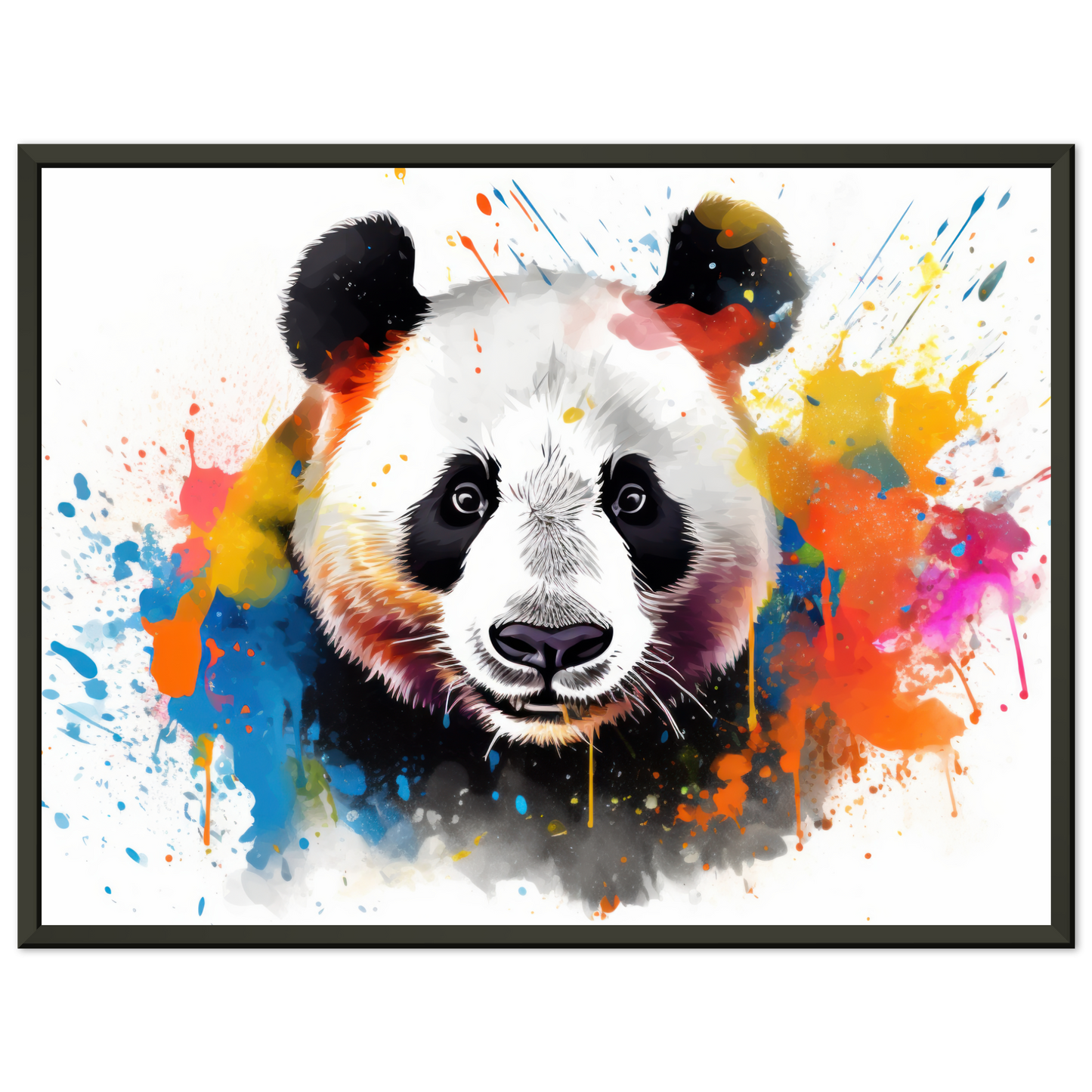 Panda Pandabär Pop-Art (WILD85)