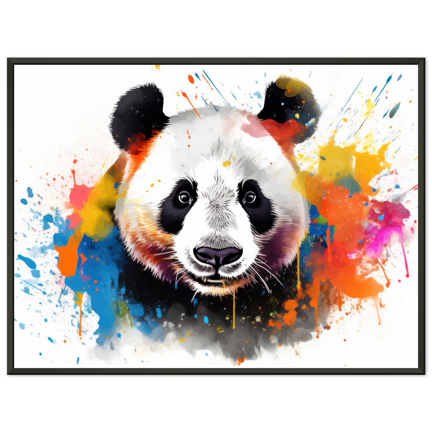 Panda Pandabär Pop-Art (WILD85)