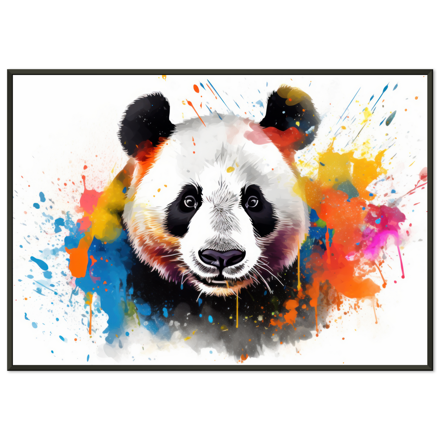 Panda Pandabär Pop-Art (WILD85)