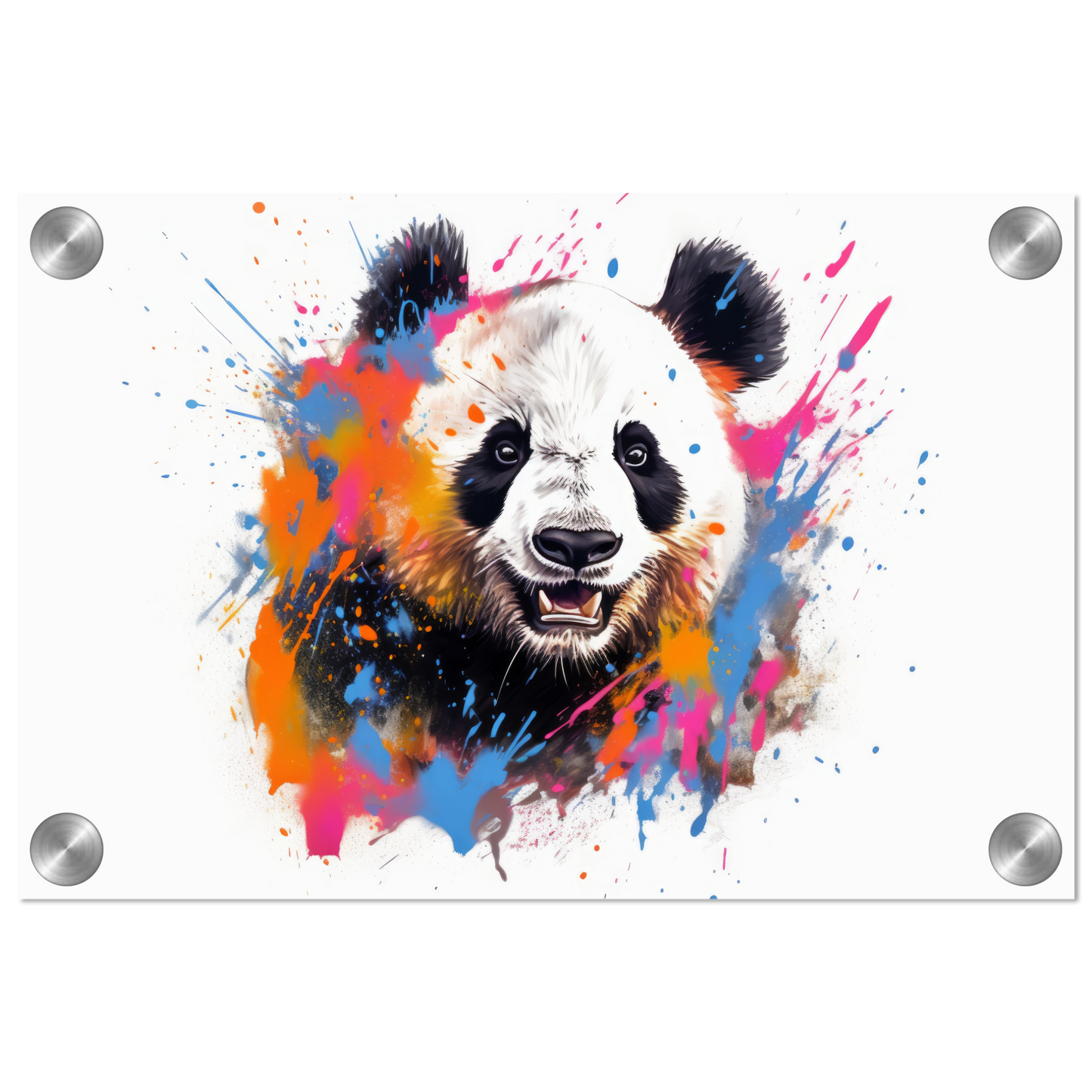 Panda Panda Bear Pop Art (WILD86)