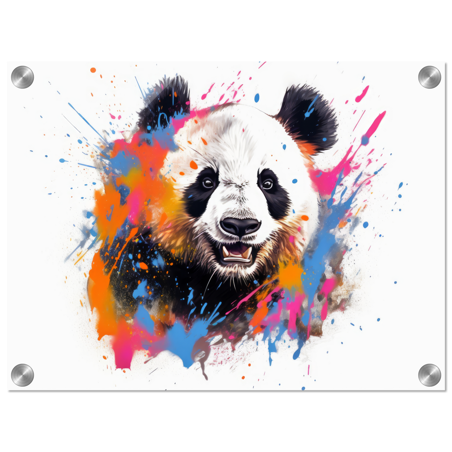 Panda Panda Bear Pop Art (WILD86)