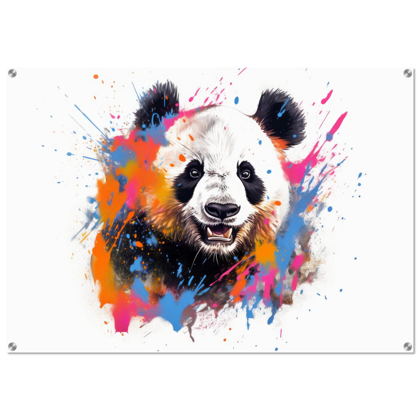 Panda Panda Bear Pop Art (WILD86)