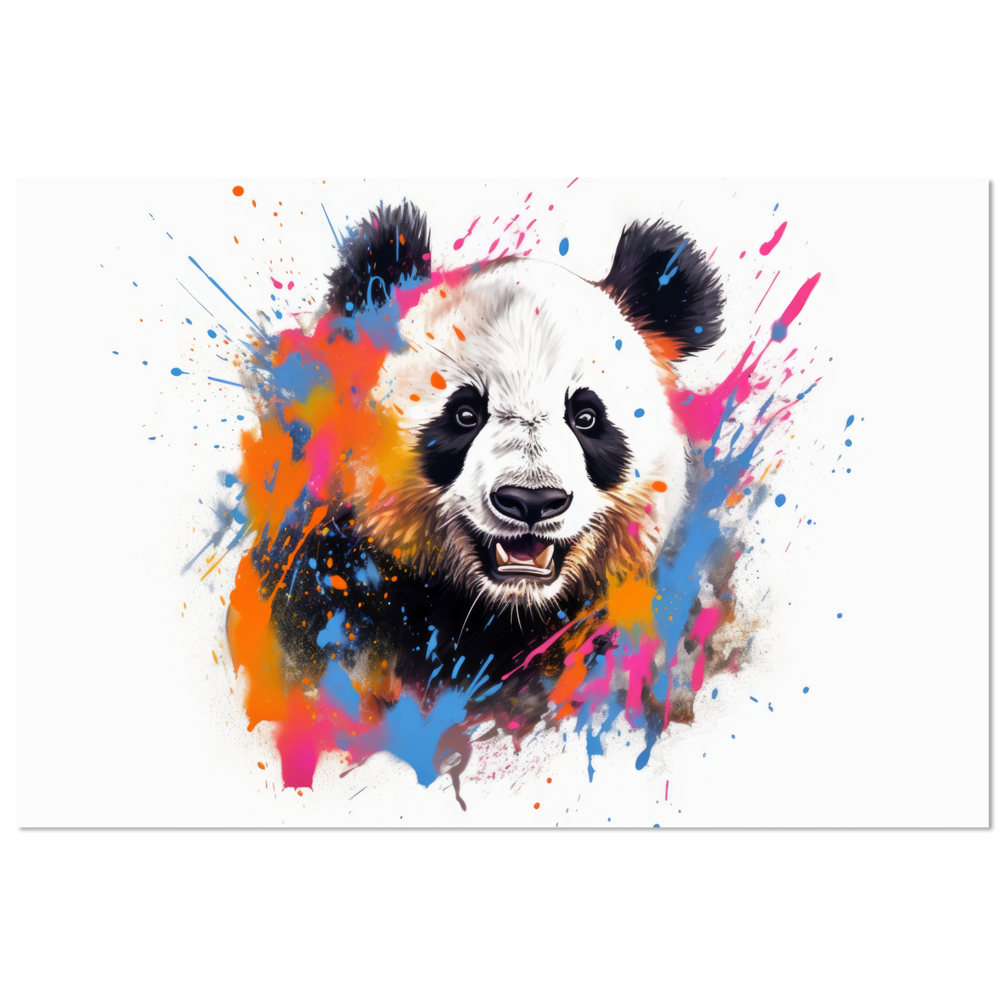 Panda Panda Bear Pop Art (WILD86)