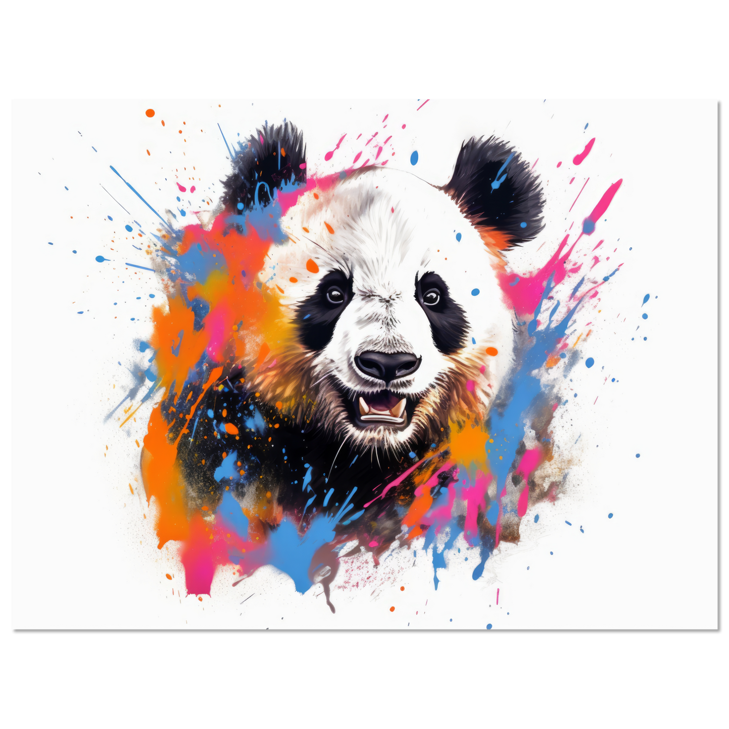 Panda Panda Bear Pop Art (WILD86)