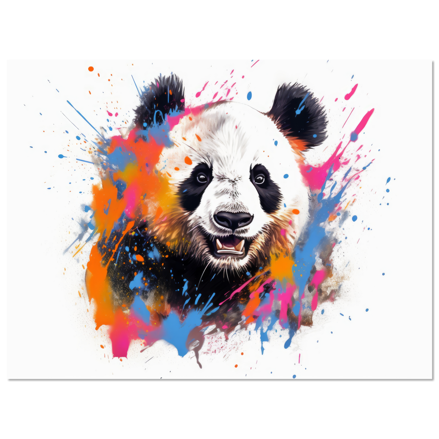 Panda Panda Bear Pop Art (WILD86)