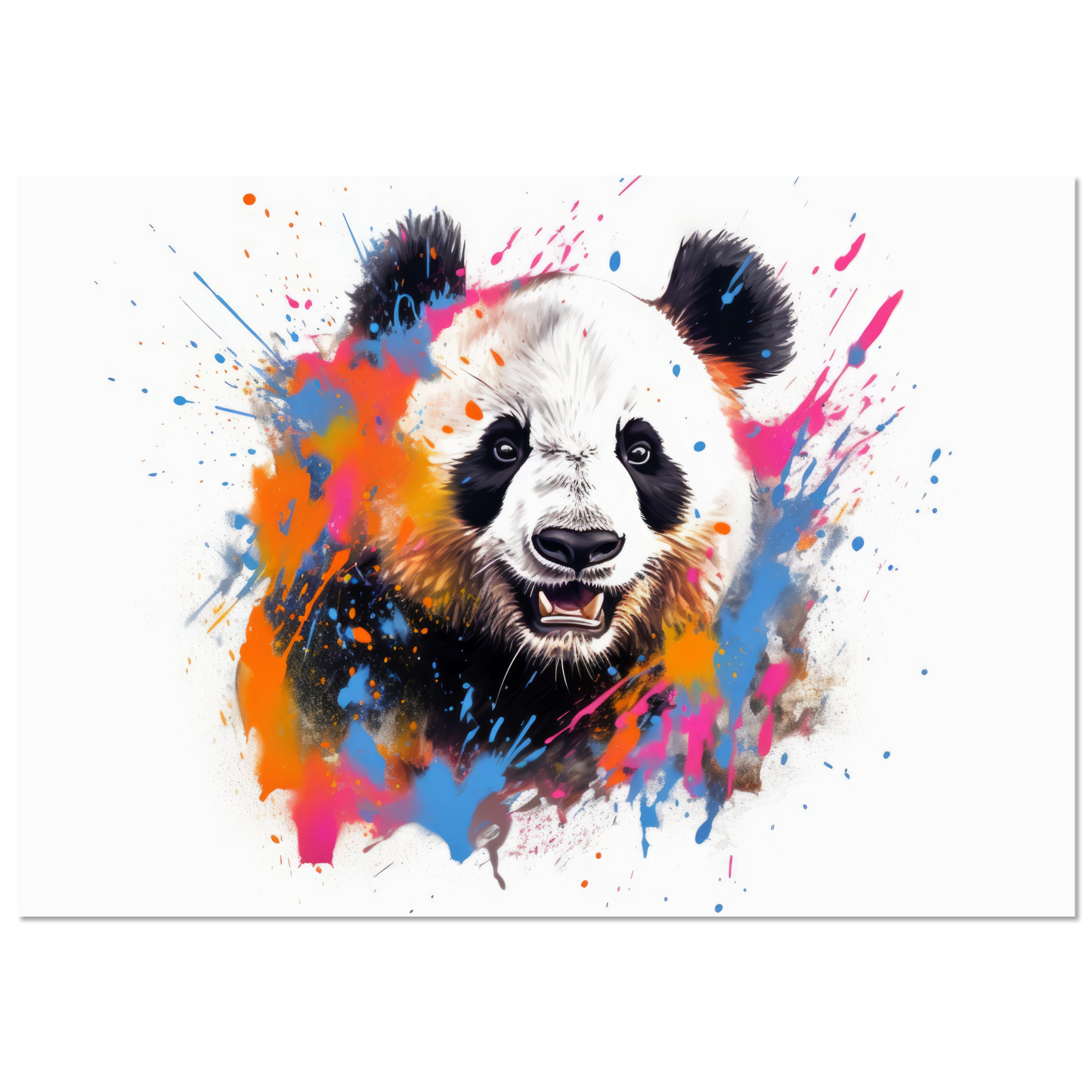 Panda Panda Bear Pop Art (WILD86)