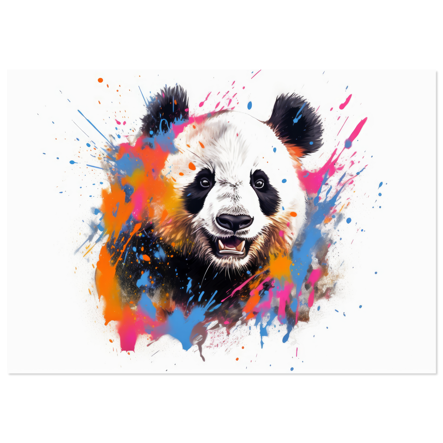 Panda Panda Bear Pop Art (WILD86)