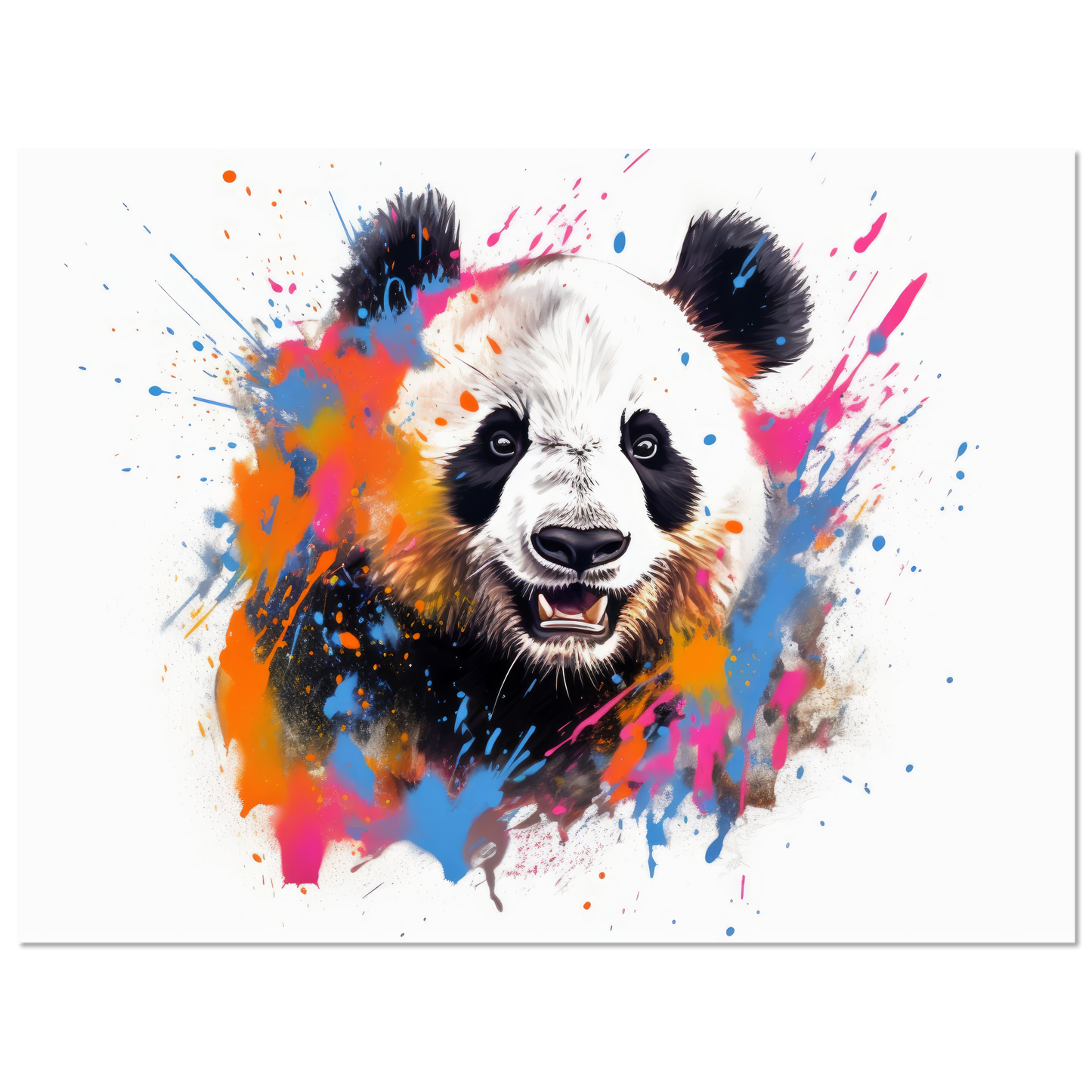Panda Panda Bear Pop Art (WILD86)