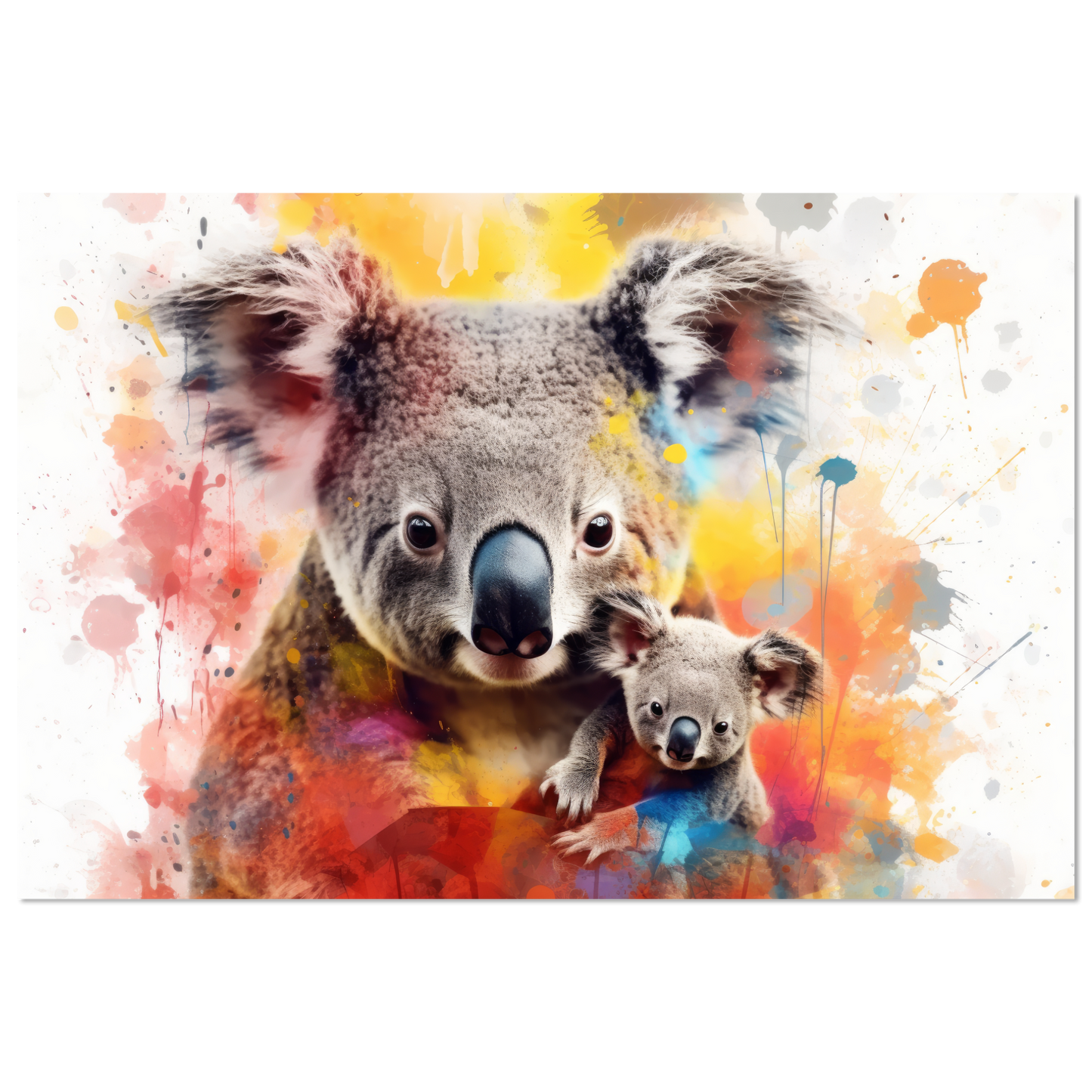 Koala Koalalabär Pop-Art (WILD89)