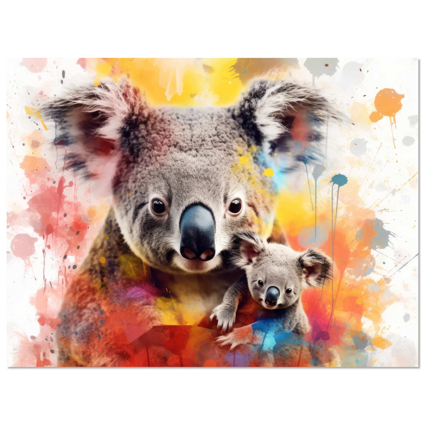 Koala Koalalabär Pop-Art (WILD89)
