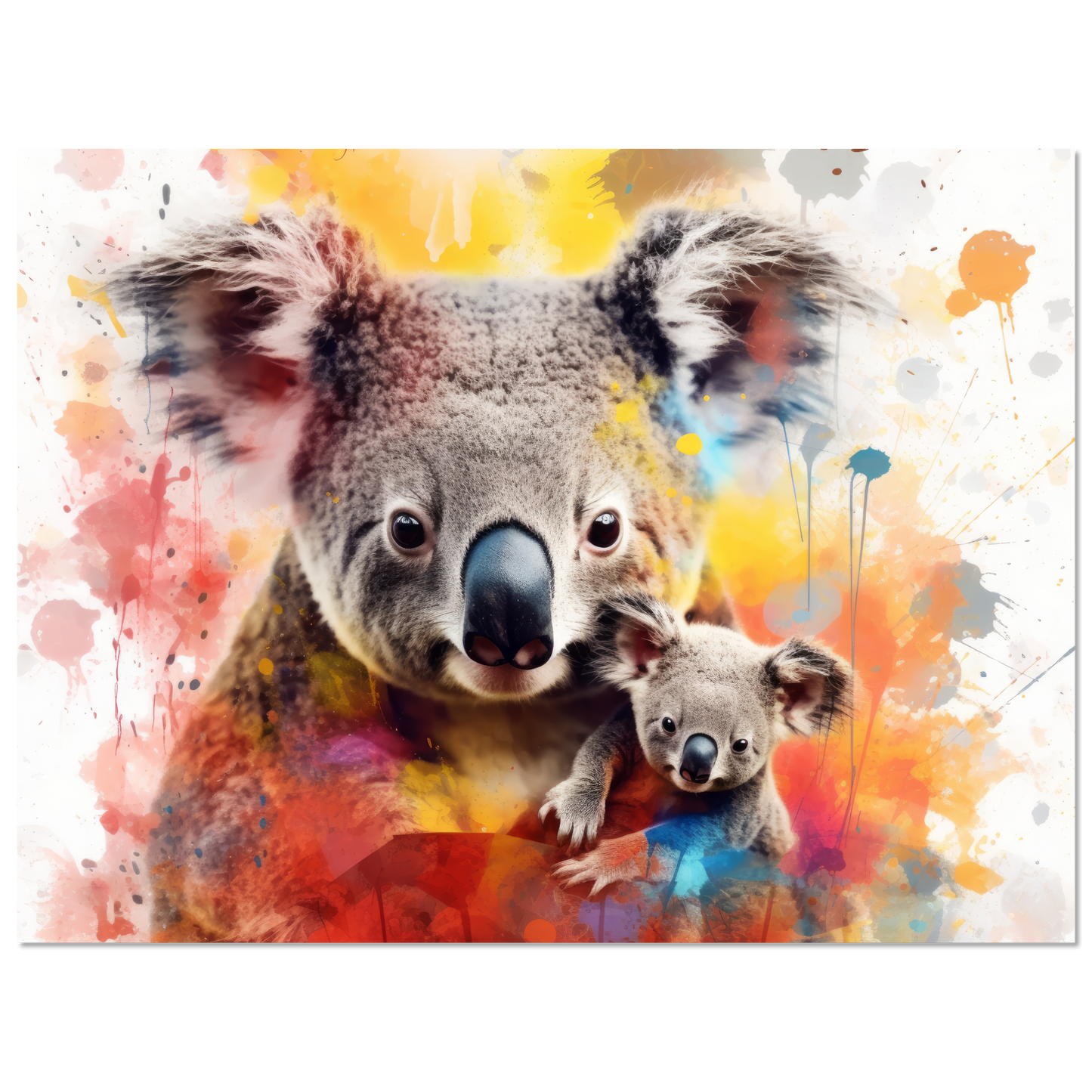Koala Koalalabär Pop-Art (WILD89)