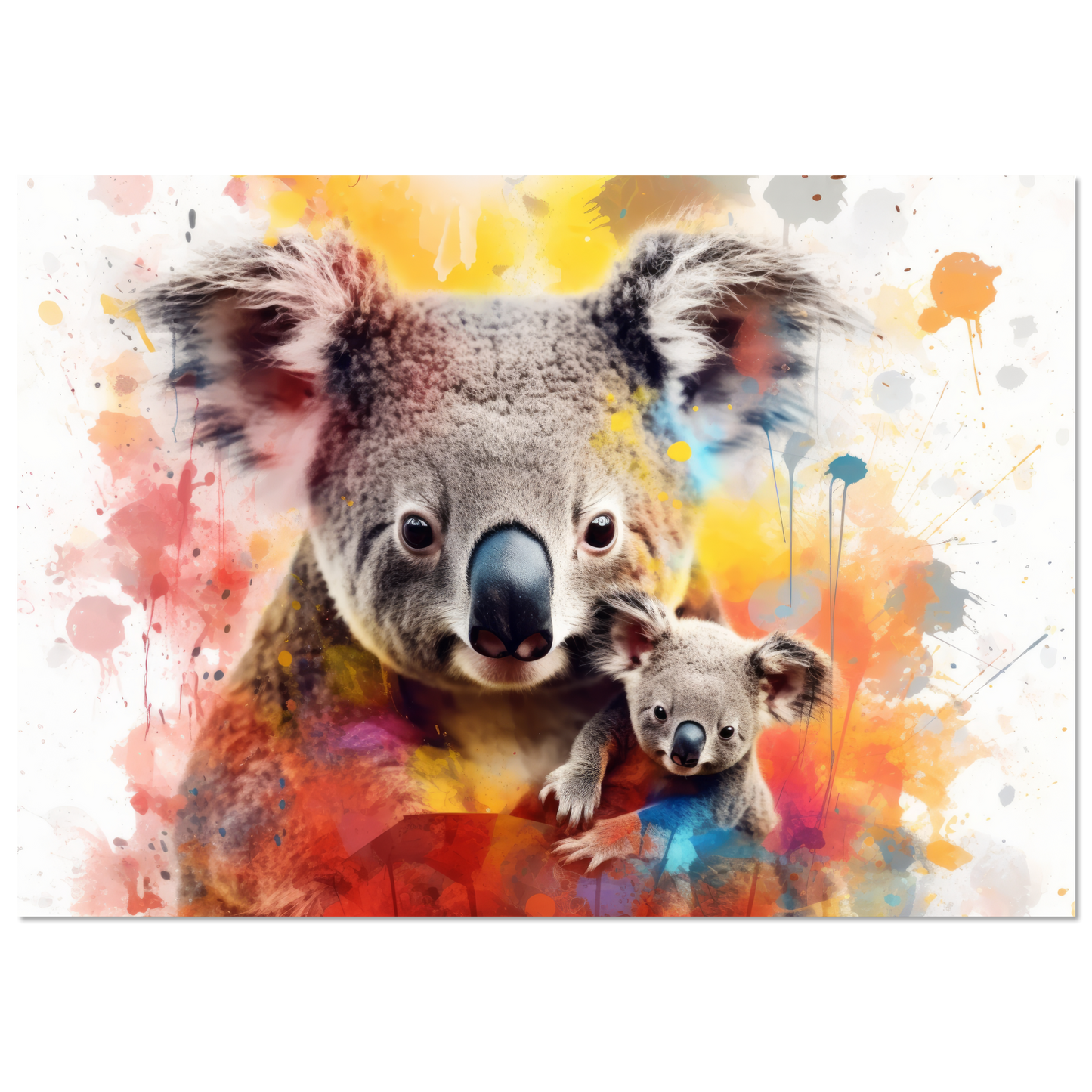 Koala Koalalabär Pop-Art (WILD89)
