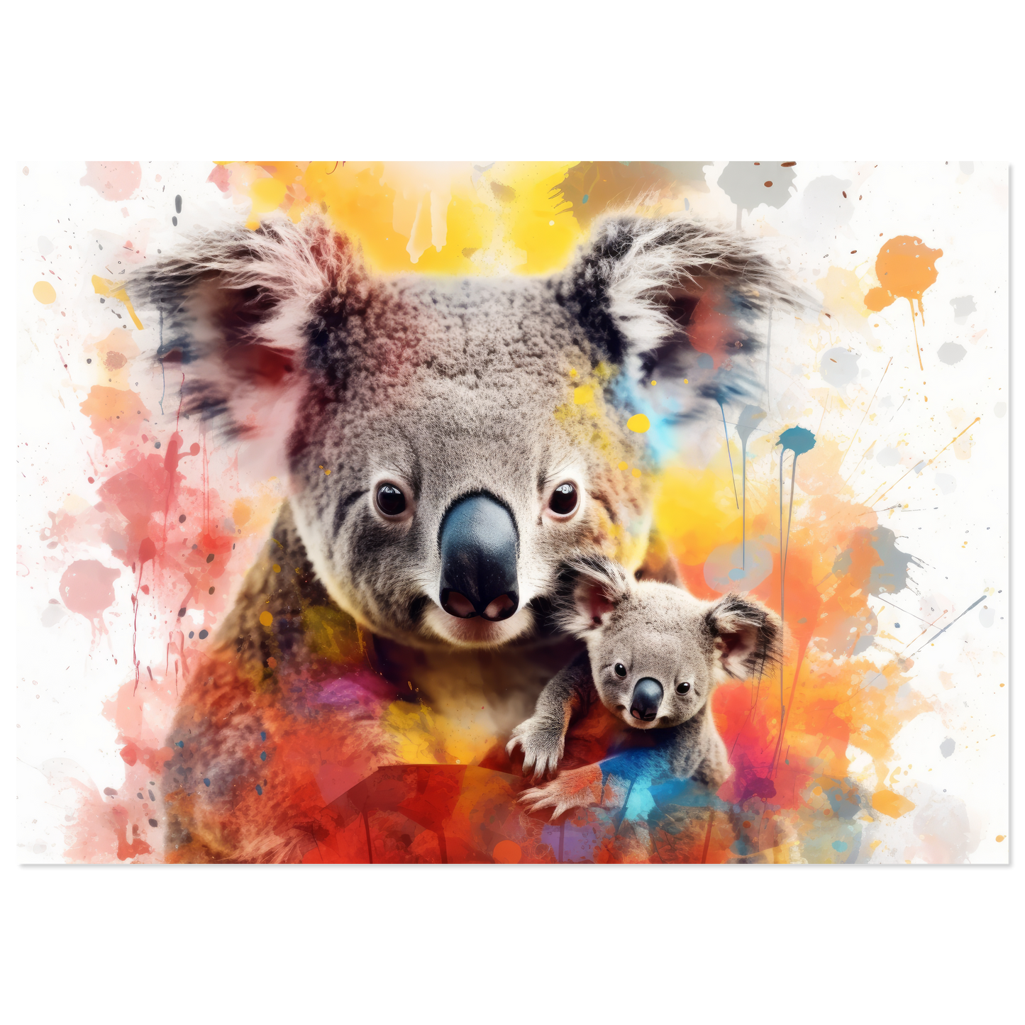 Koala Koalalabär Pop-Art (WILD89)