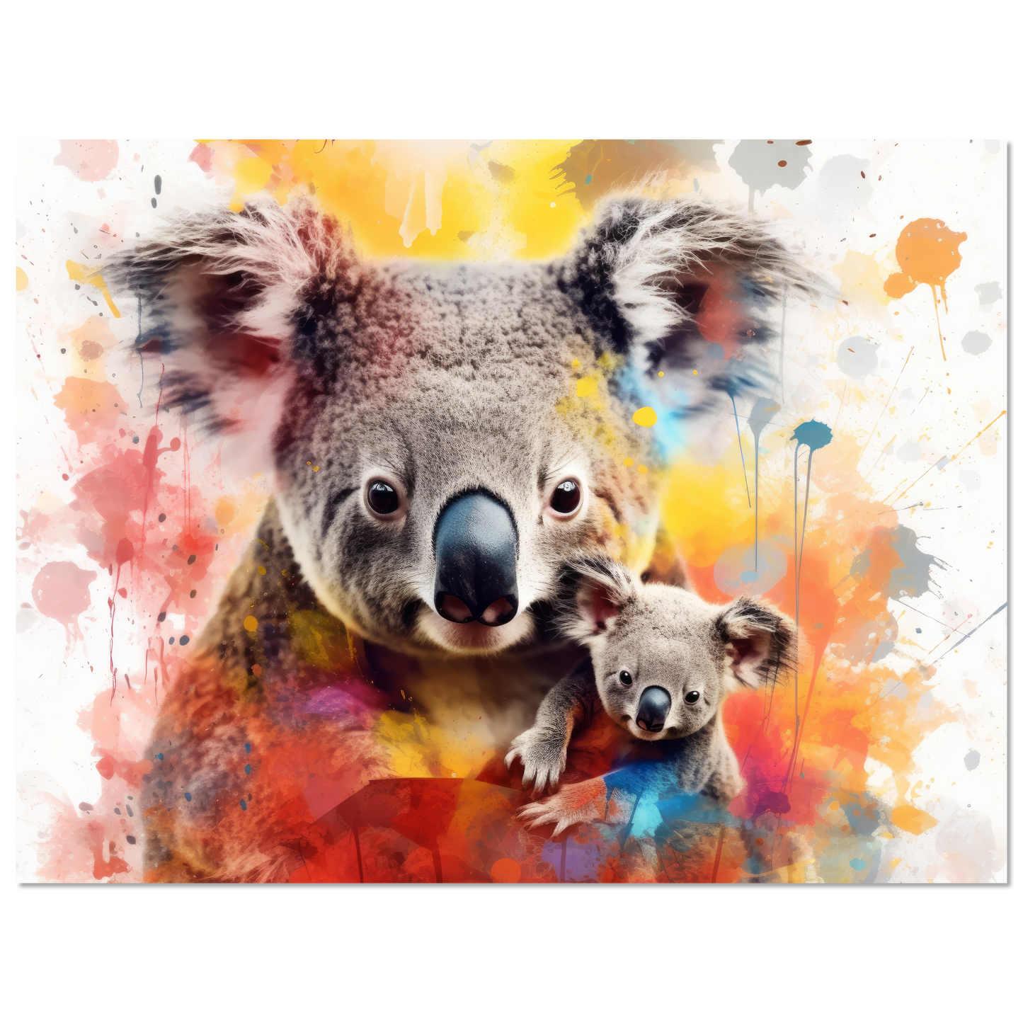 Koala Koalalabär Pop-Art (WILD89)