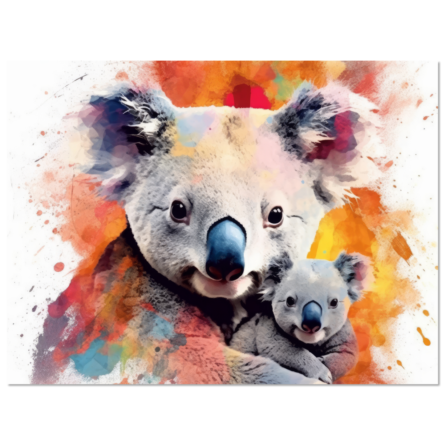 Koala Koalalabär Pop-Art (WILD91)