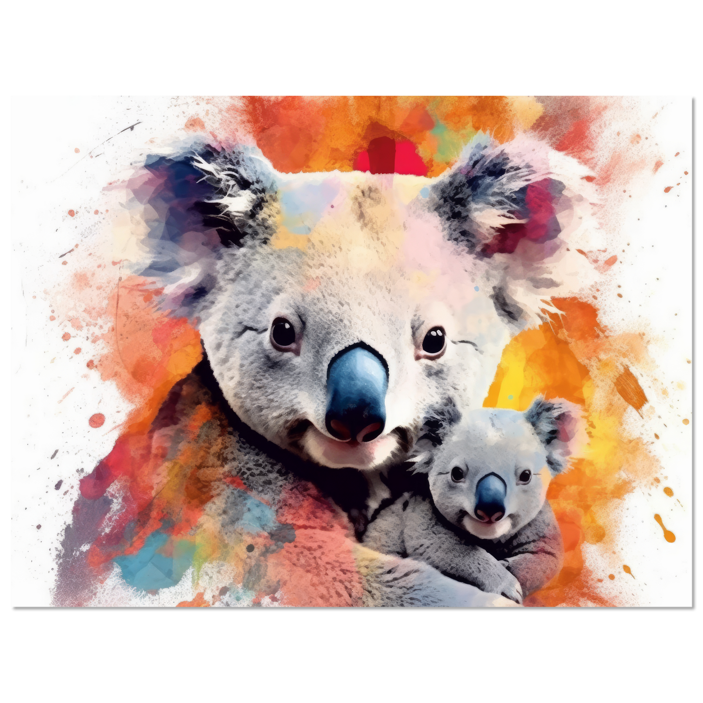 Koala Koalalabär Pop-Art (WILD91)