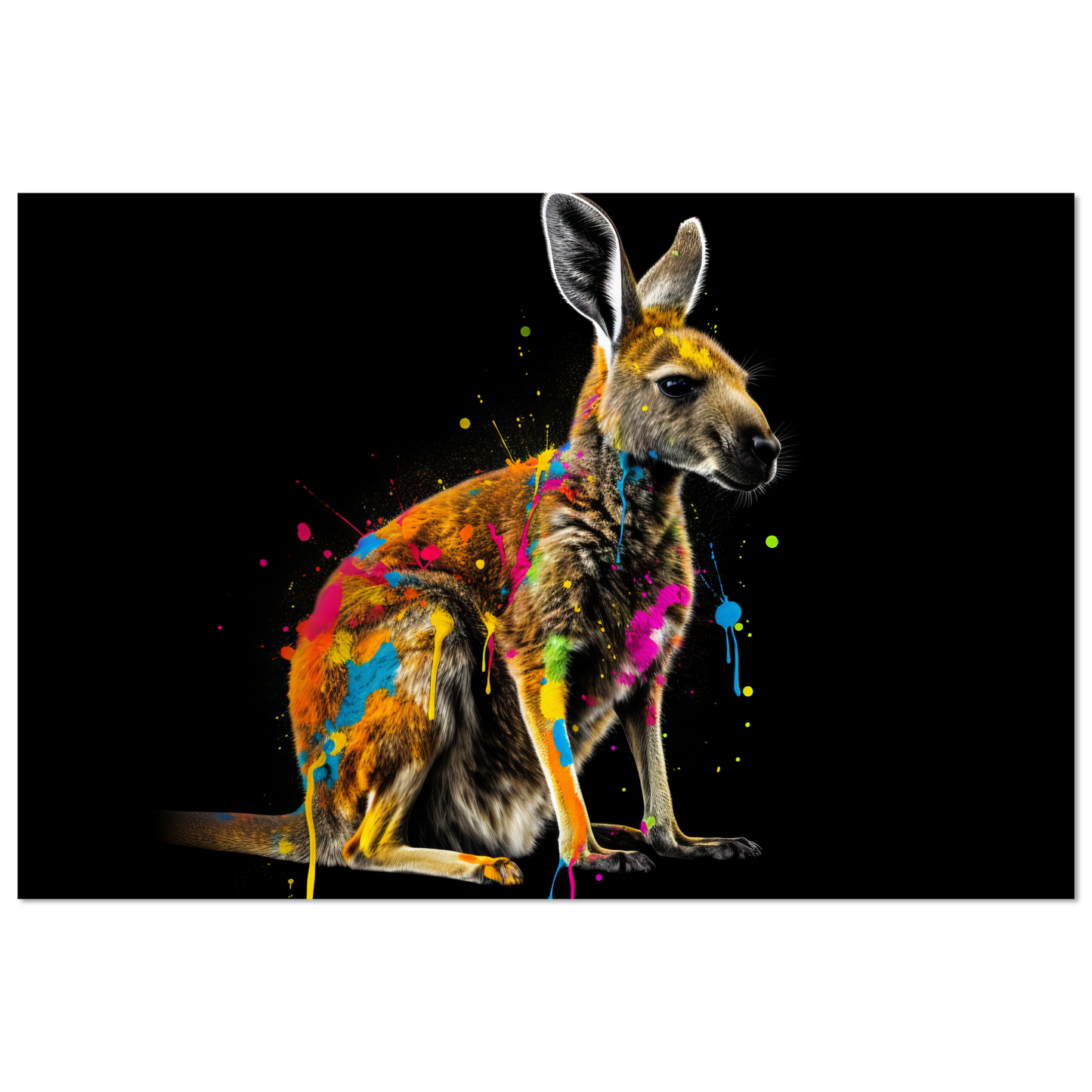 Känguru Pop-Art (WILD97)