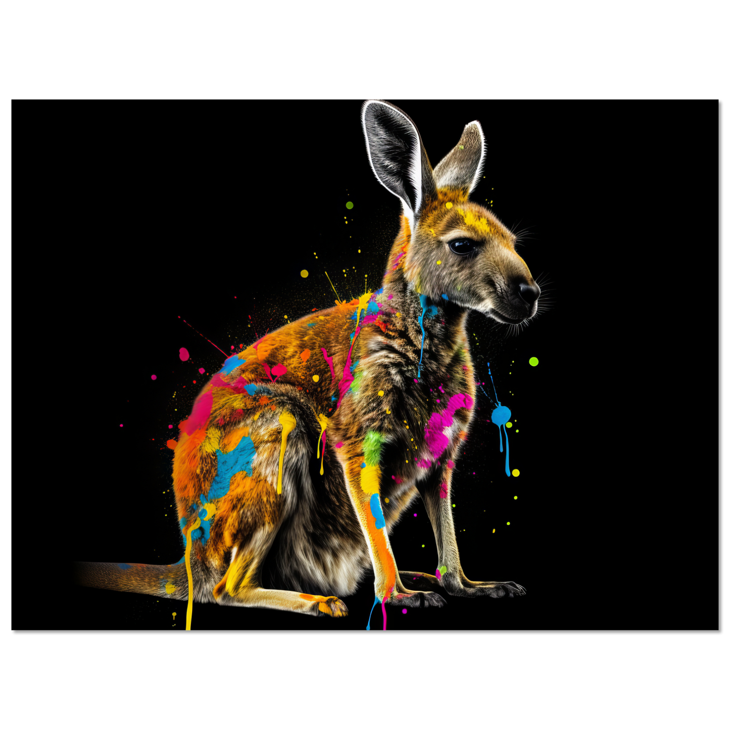 Känguru Pop-Art (WILD97)