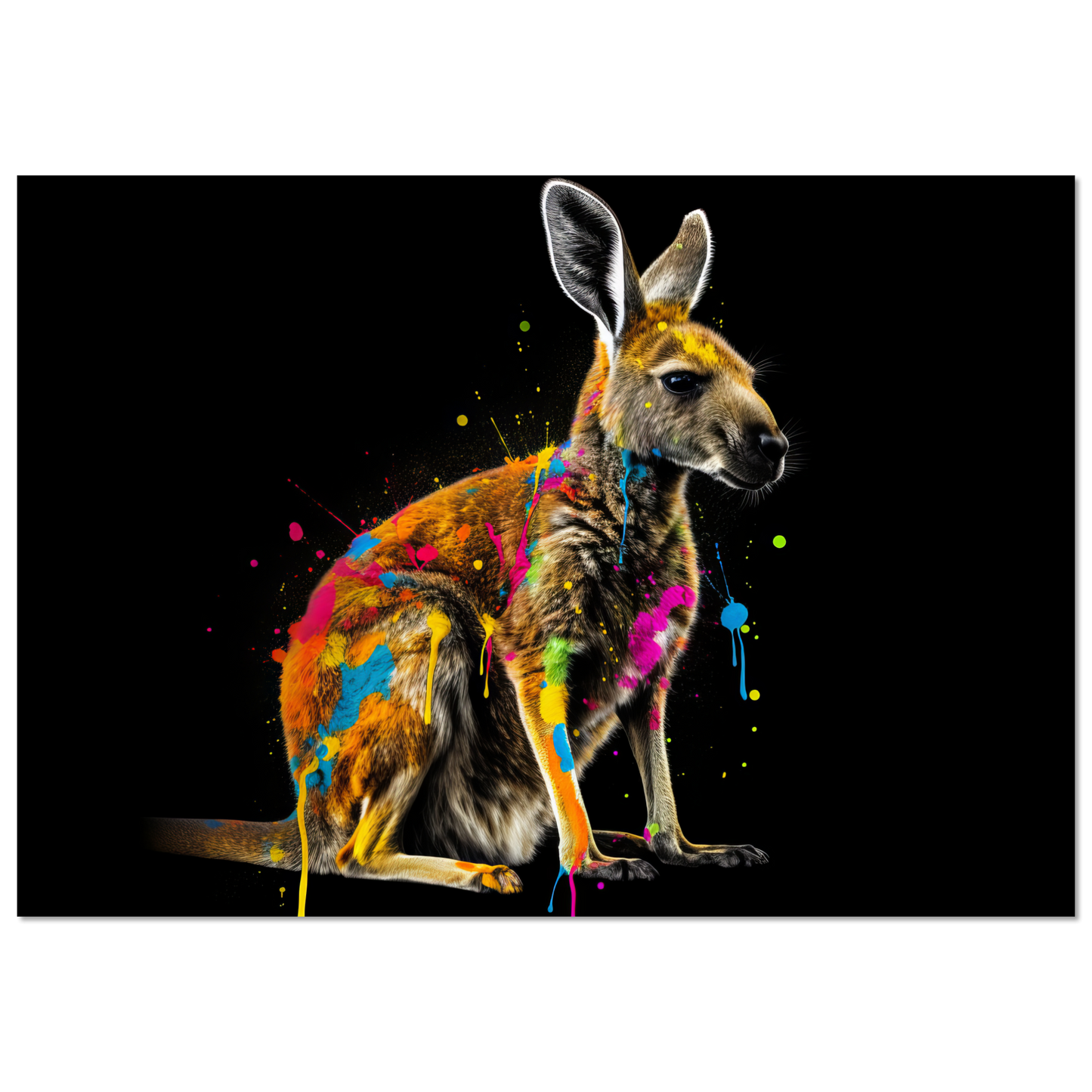 Känguru Pop-Art (WILD97)