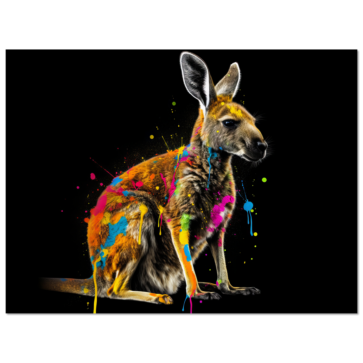 Känguru Pop-Art (WILD97)