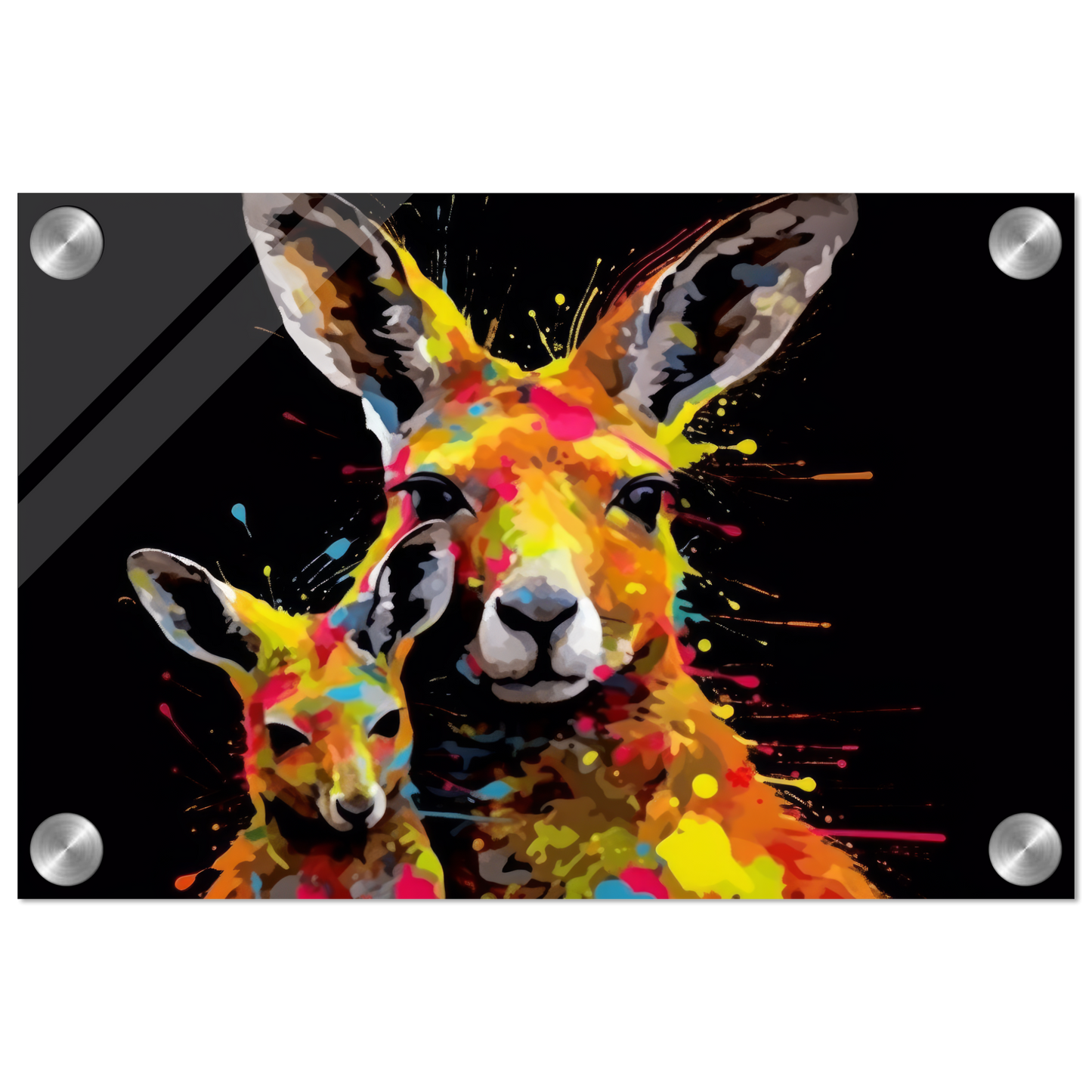 Känguru Pop-Art (WILD98)