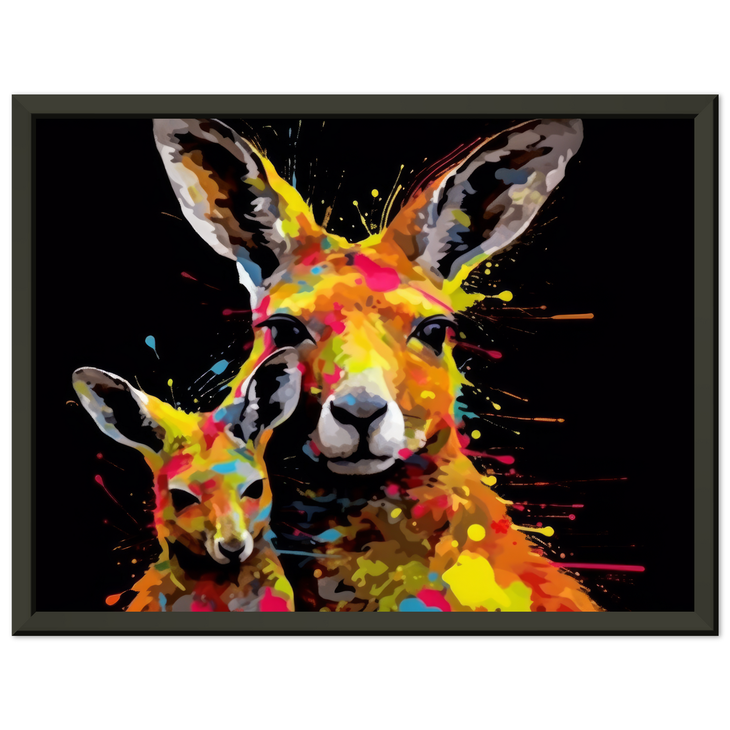 Känguru Pop-Art (WILD98)