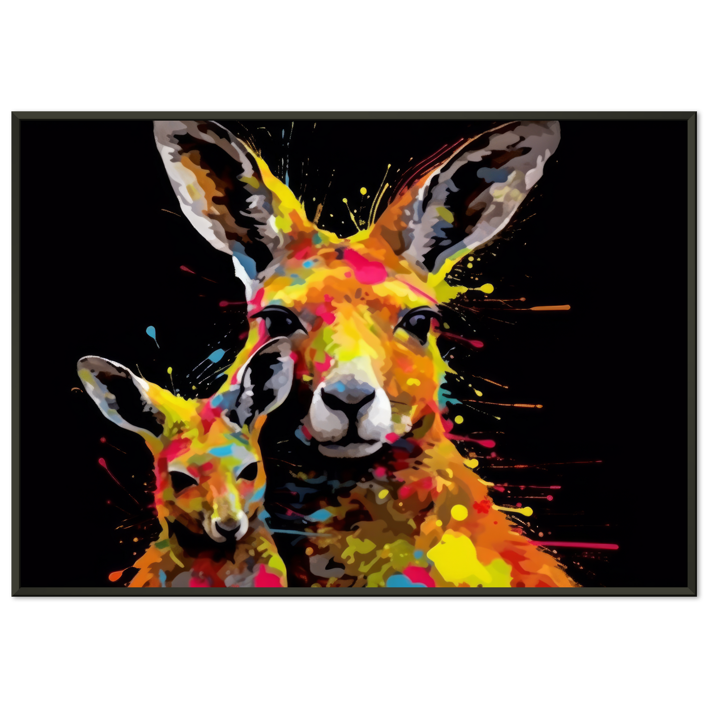 Känguru Pop-Art (WILD98)
