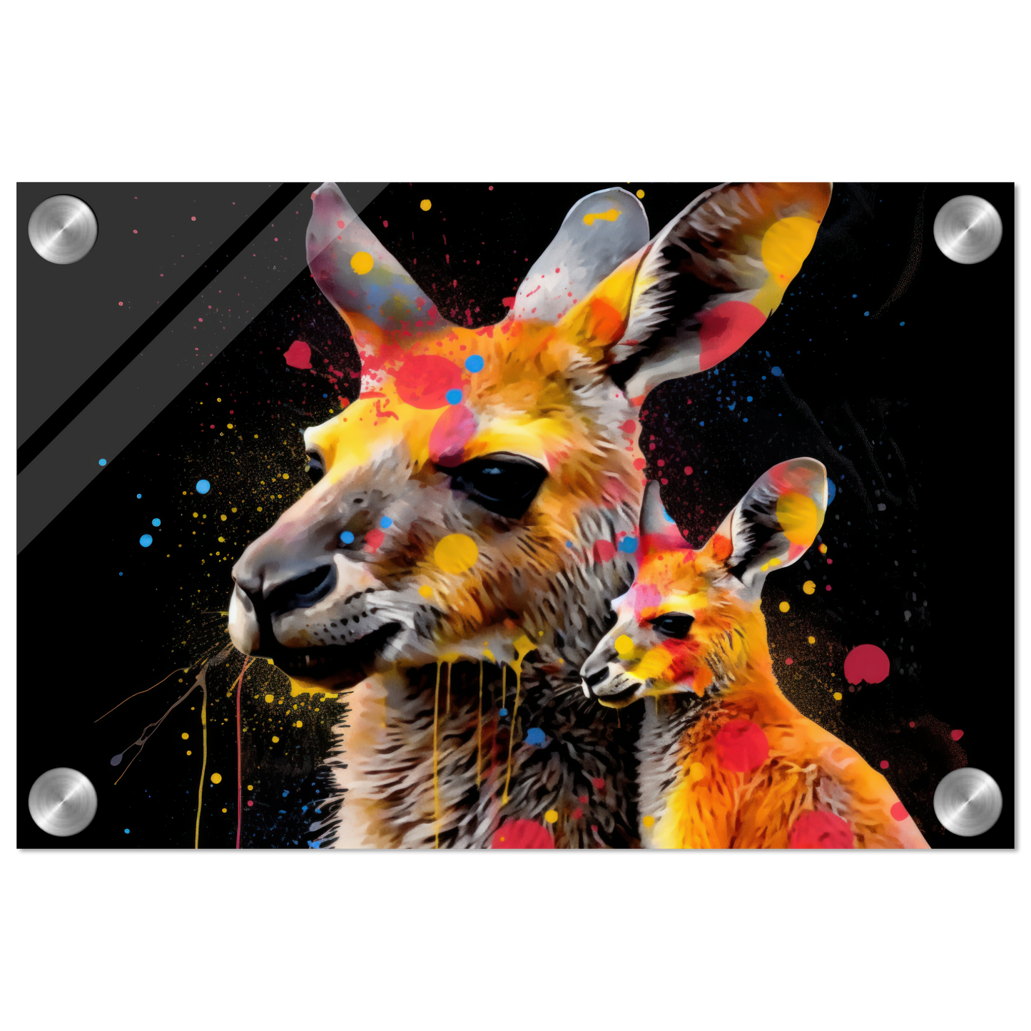 Känguru Pop-Art (WILD99)