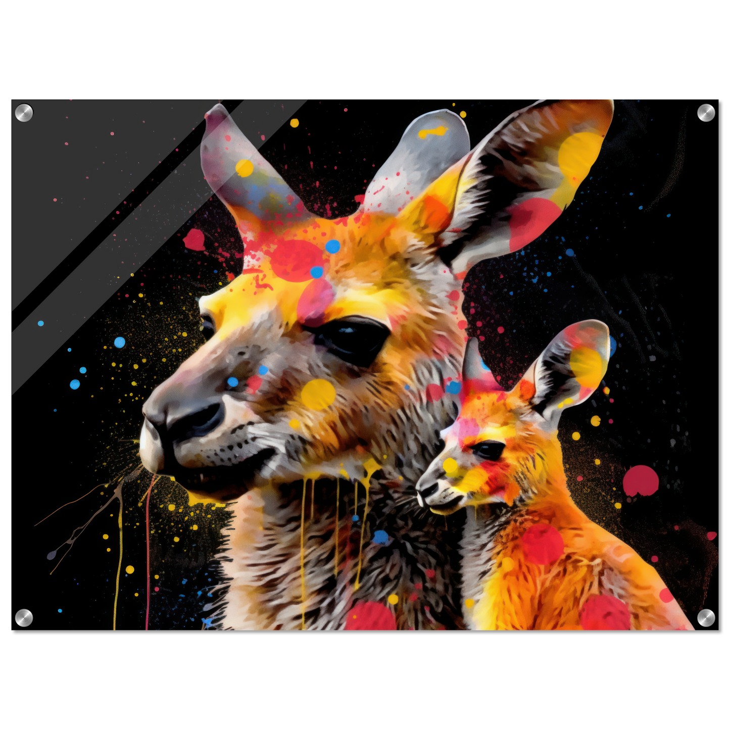 Känguru Pop-Art (WILD99)