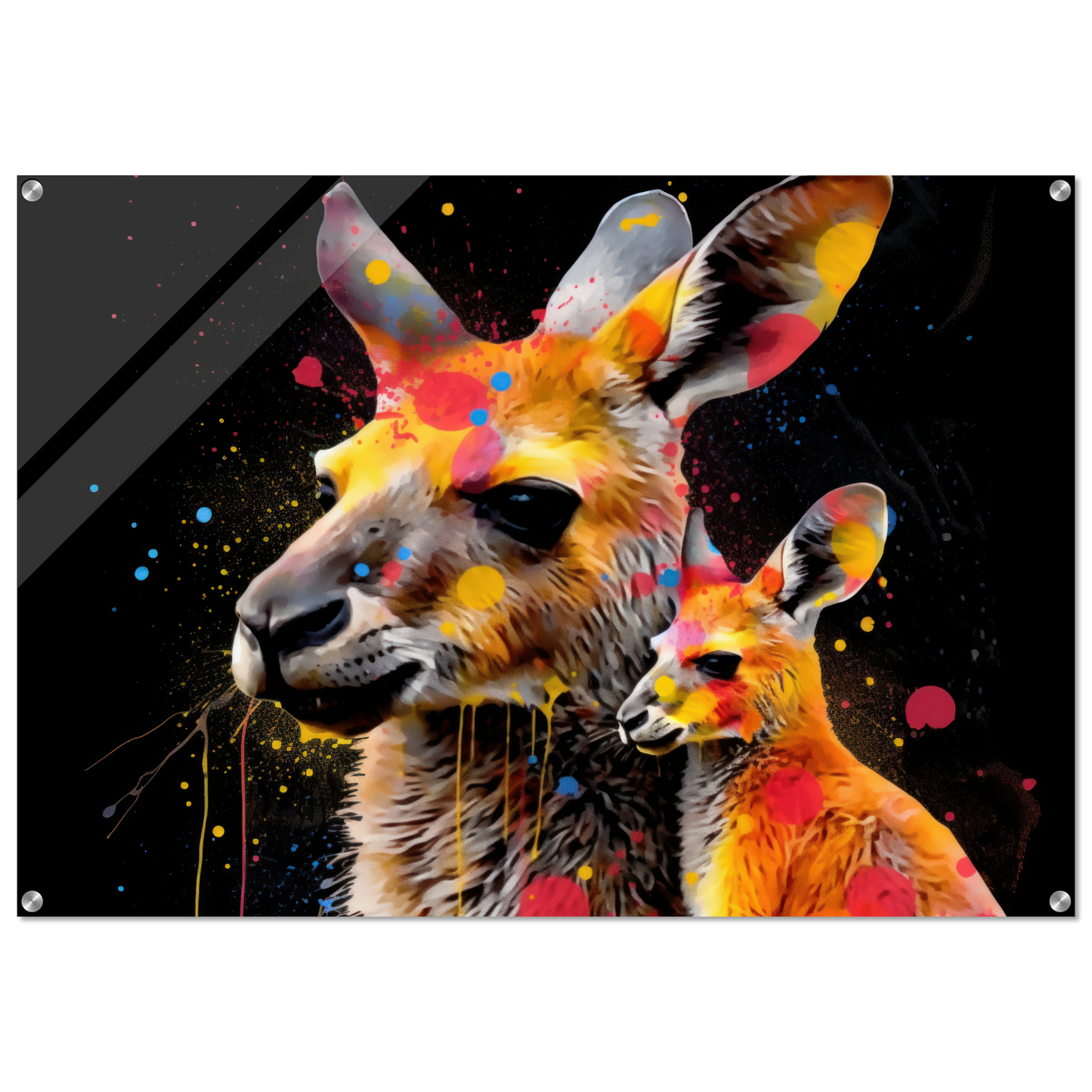 Känguru Pop-Art (WILD99)