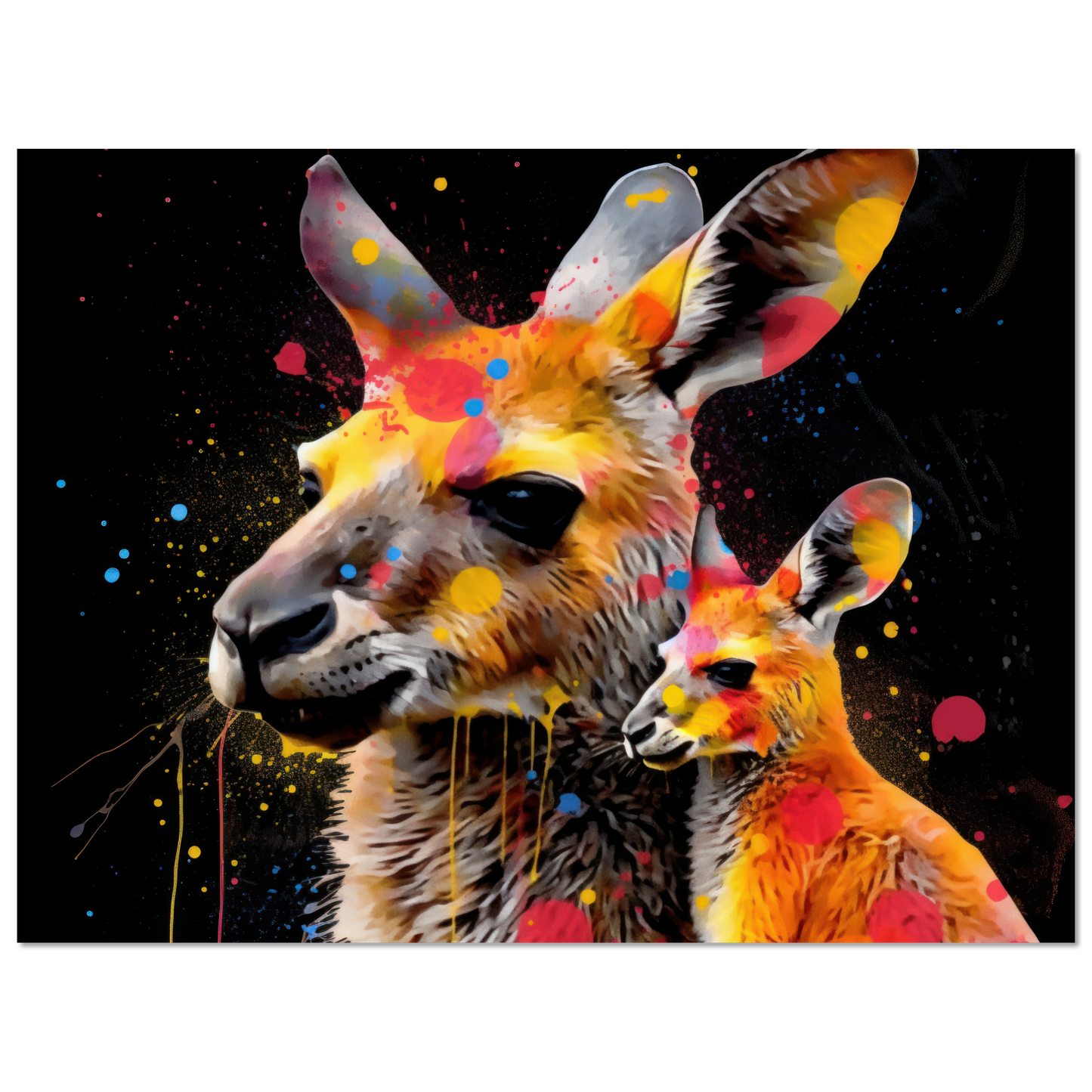 Känguru Pop-Art (WILD99)