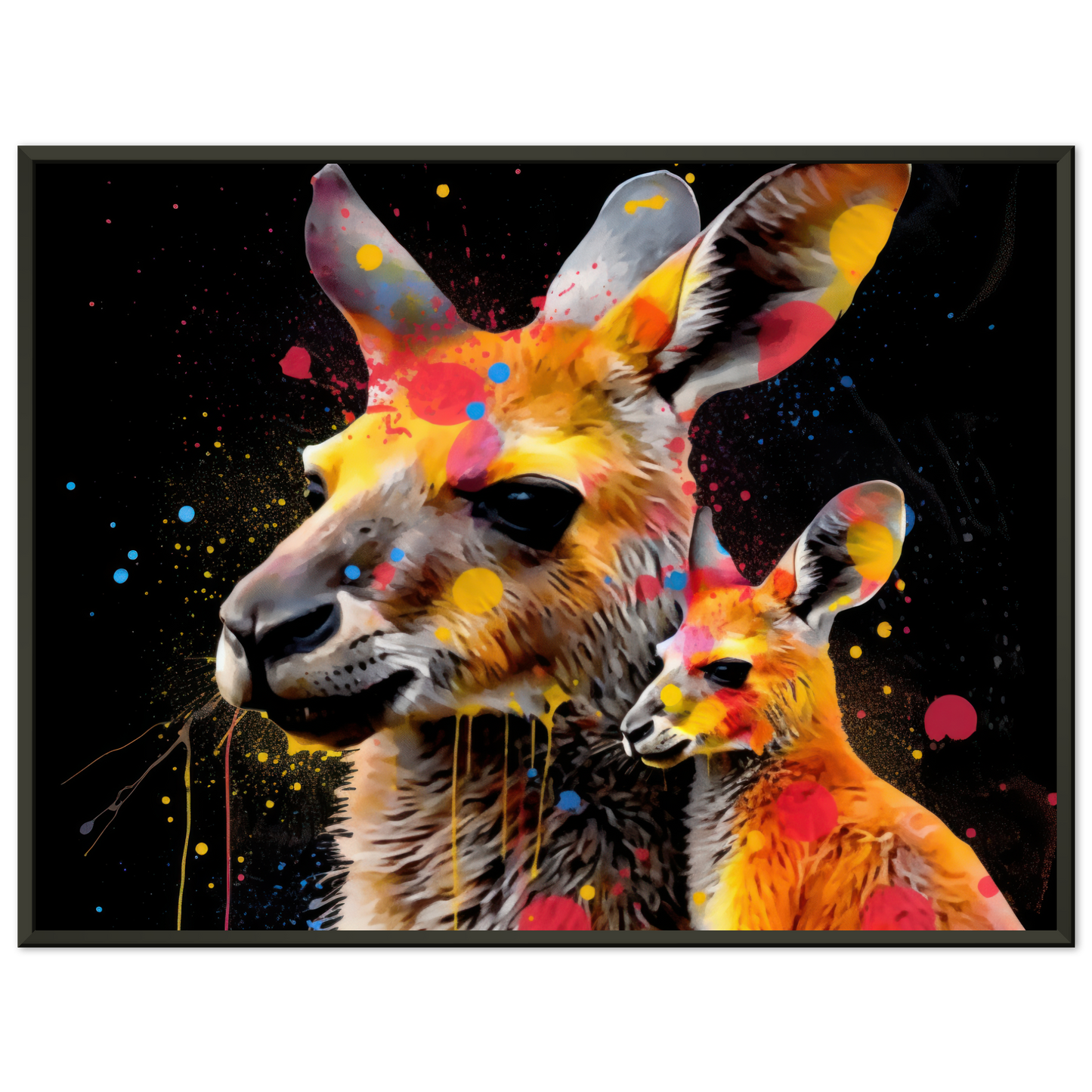 Känguru Pop-Art (WILD99)