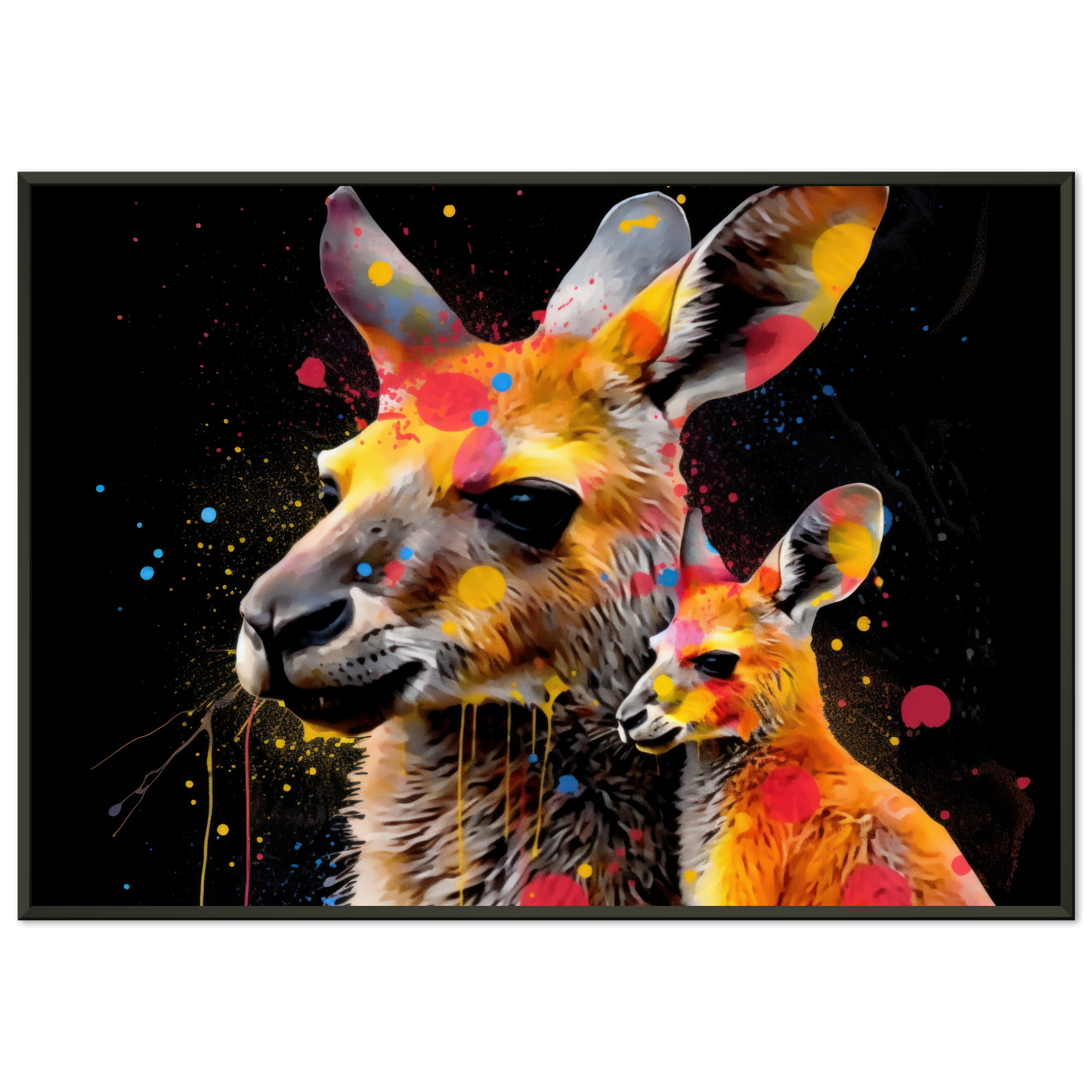 Känguru Pop-Art (WILD99)