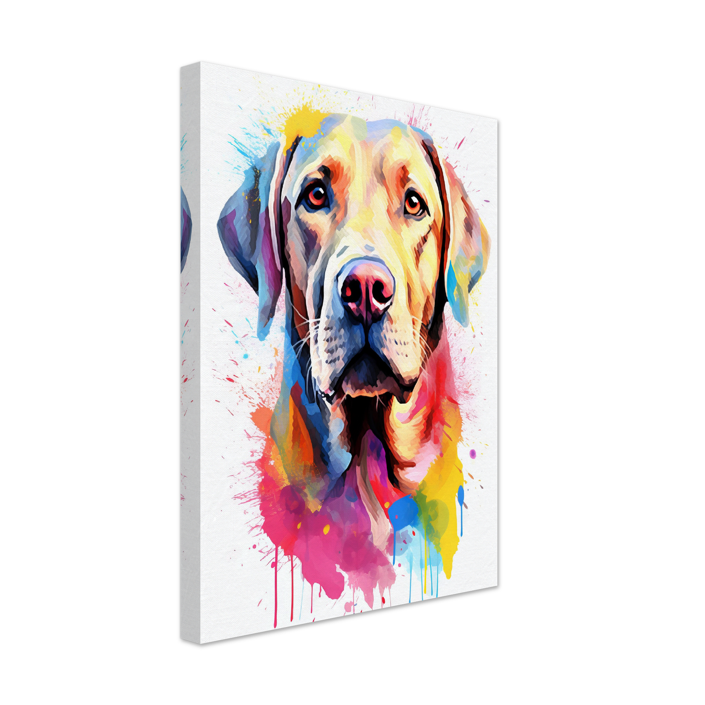 Labrador Hund Pop-Art (DOG08)