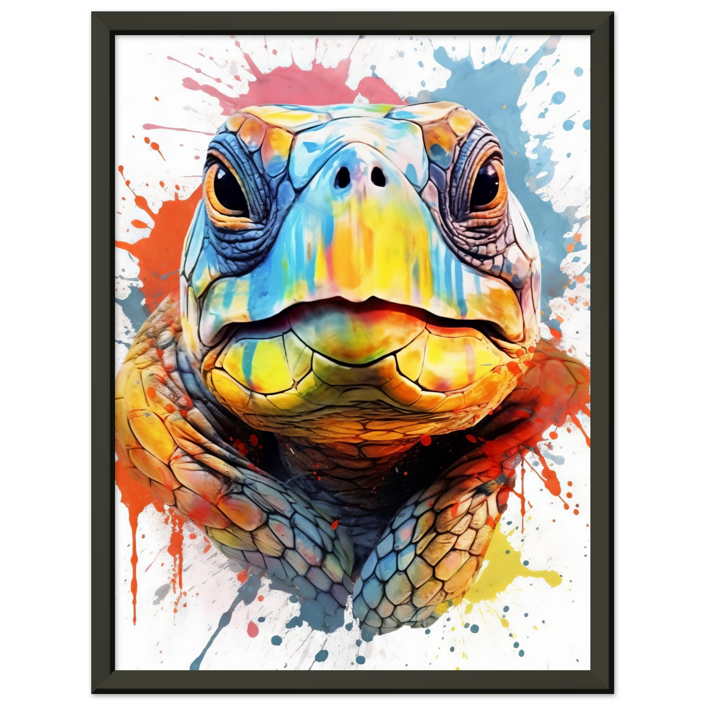 Schildkröte Pop-Art (TURTLE07)