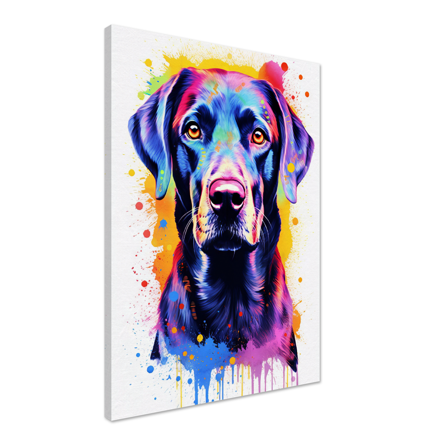 Labrador Hund Pop-Art (DOG06)