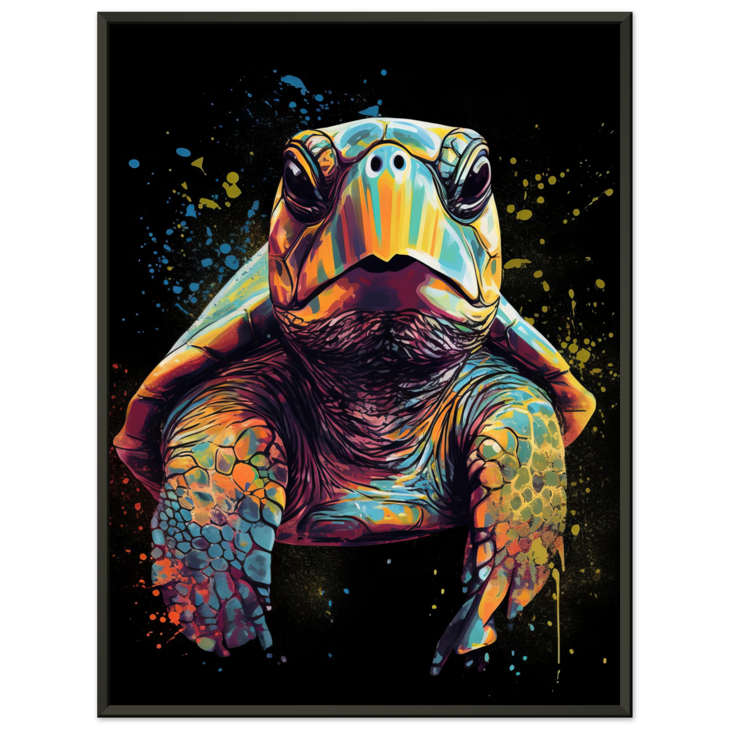 Schildkröte Pop-Art (TURTLE02)