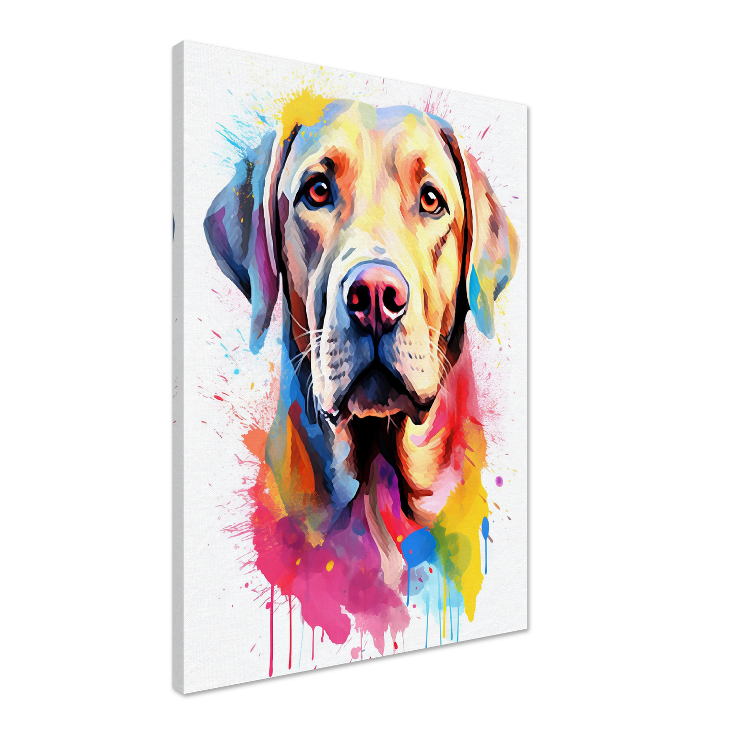 Labrador Hund Pop-Art (DOG08)